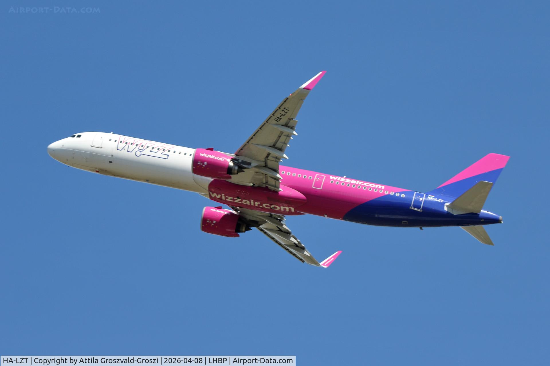 HA-LZT, 2022 Airbus A321-271NX C/N 10893, LHBP - Budapest Liszt Ferenc Airport (BUD)