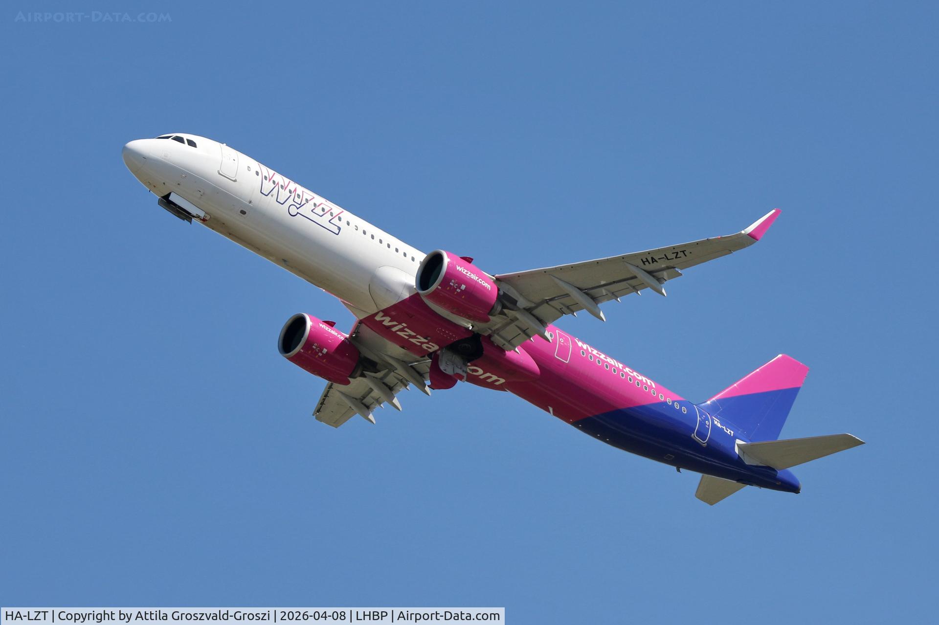 HA-LZT, 2022 Airbus A321-271NX C/N 10893, LHBP - Budapest Liszt Ferenc Airport (BUD)