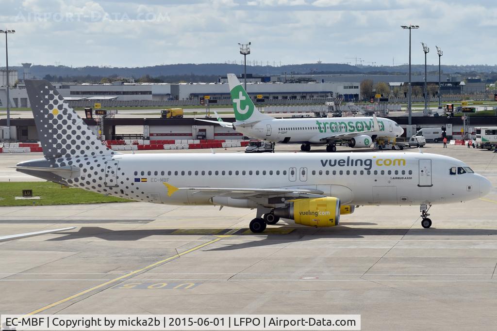 EC-MBF, 2008 Airbus A320-214 C/N 3492, Taxiing