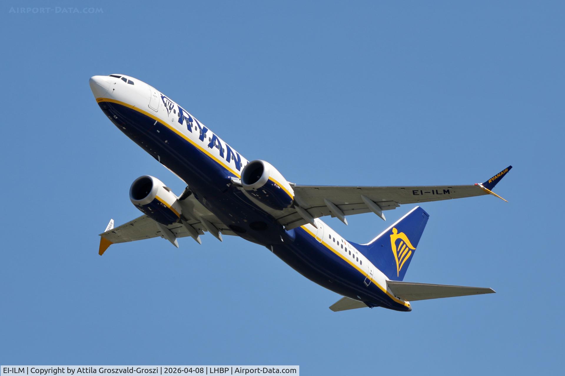 EI-ILM, 2025 Boeing 737 MAX 8-200 C/N 67124, LHBP - Budapest Liszt Ferenc Airport (BUD)
