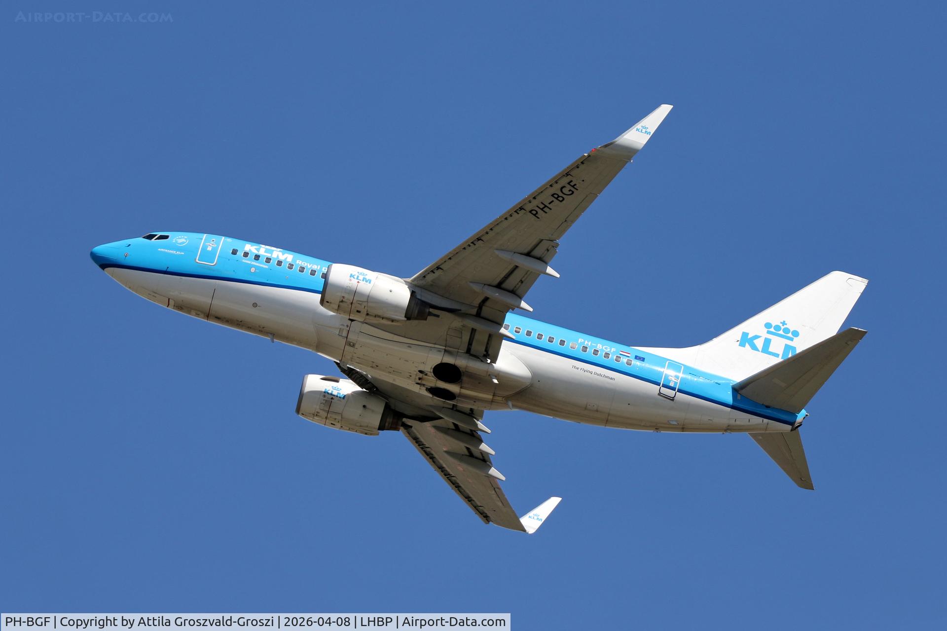 PH-BGF, 2008 Boeing 737-7K2 C/N 30365, LHBP - Budapest Liszt Ferenc Airport (BUD)