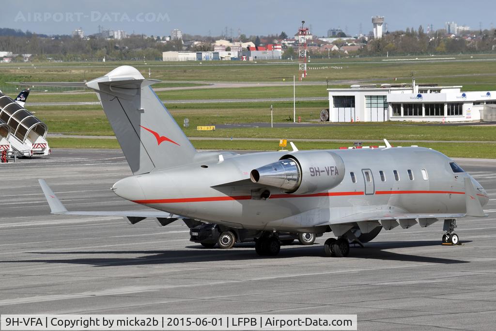 9H-VFA, 2014 Bombardier Challenger 605 (CL-600-2B16) C/N 5970, Parked