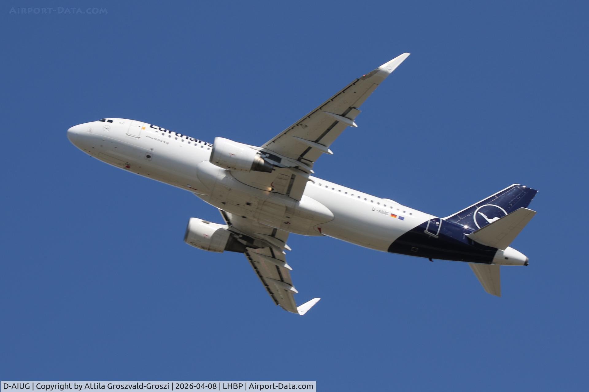 D-AIUG, 2014 Airbus A320-214 C/N 6202, LHBP - Budapest Liszt Ferenc Airport (BUD)