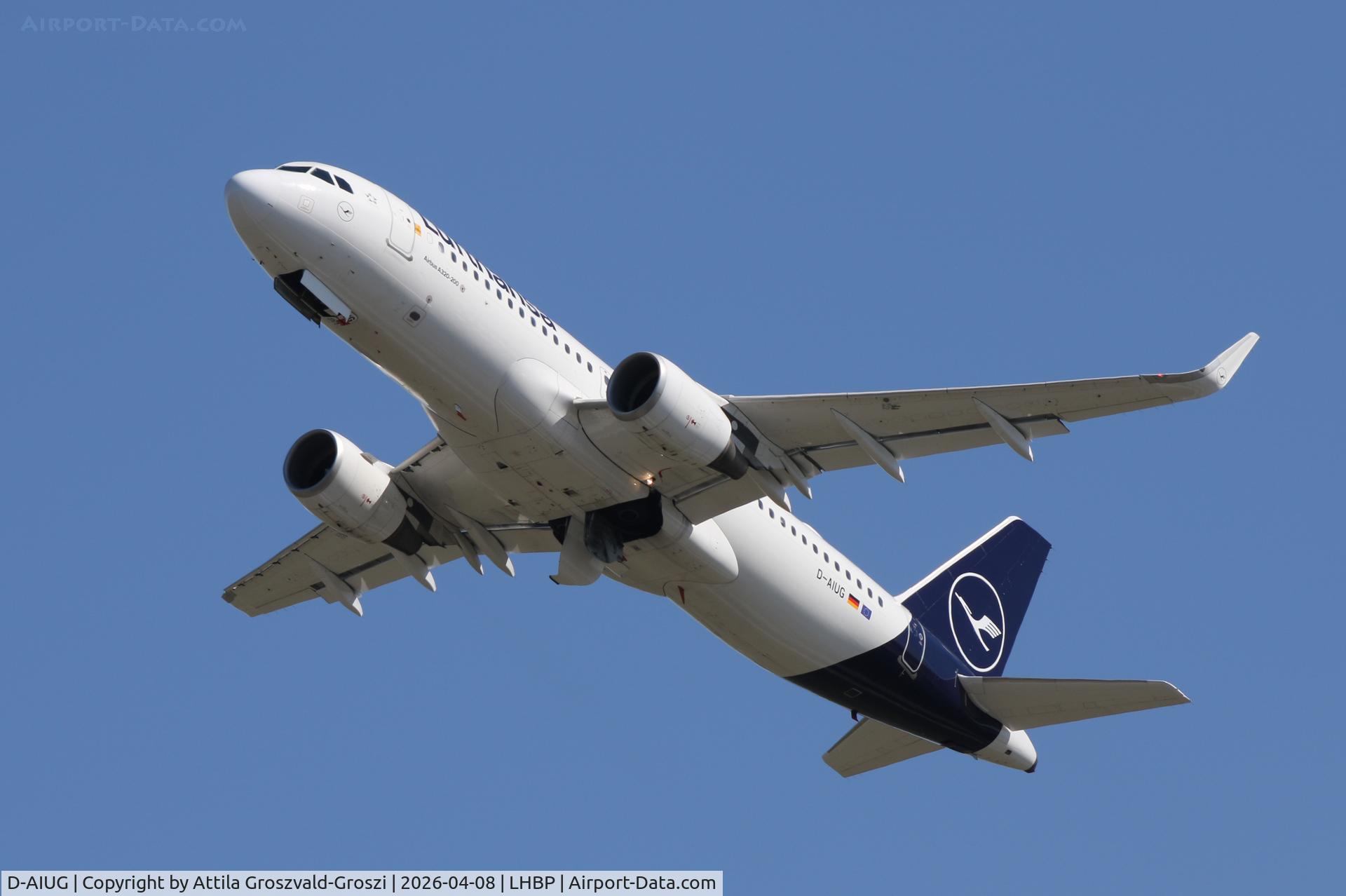 D-AIUG, 2014 Airbus A320-214 C/N 6202, LHBP - Budapest Liszt Ferenc Airport (BUD)