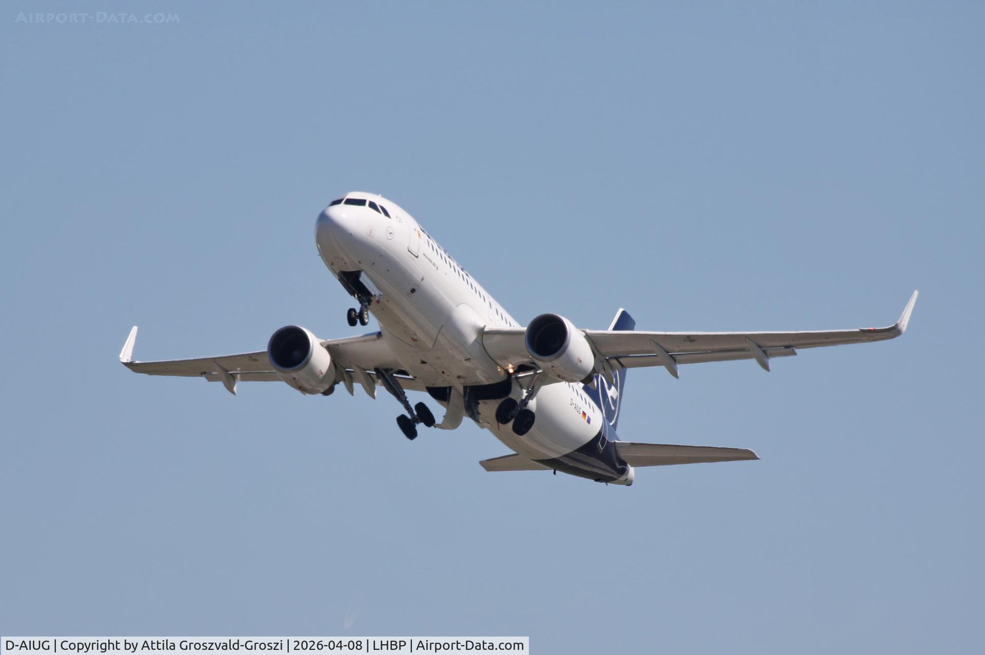 D-AIUG, 2014 Airbus A320-214 C/N 6202, LHBP - Budapest Liszt Ferenc Airport (BUD)