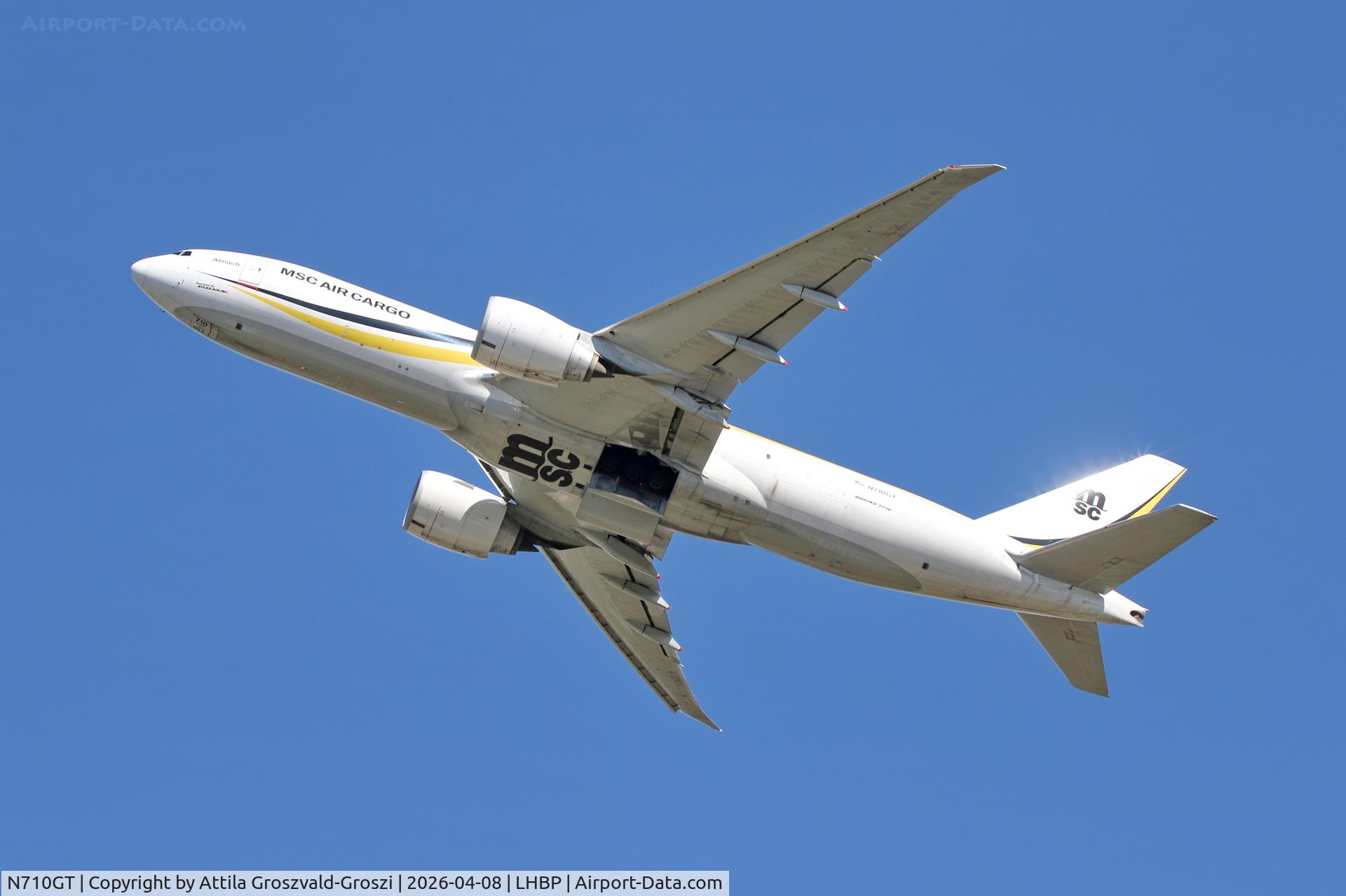 N710GT, 2023 Boeing 777F C/N 67995, LHBP - Budapest Liszt Ferenc Airport (BUD)