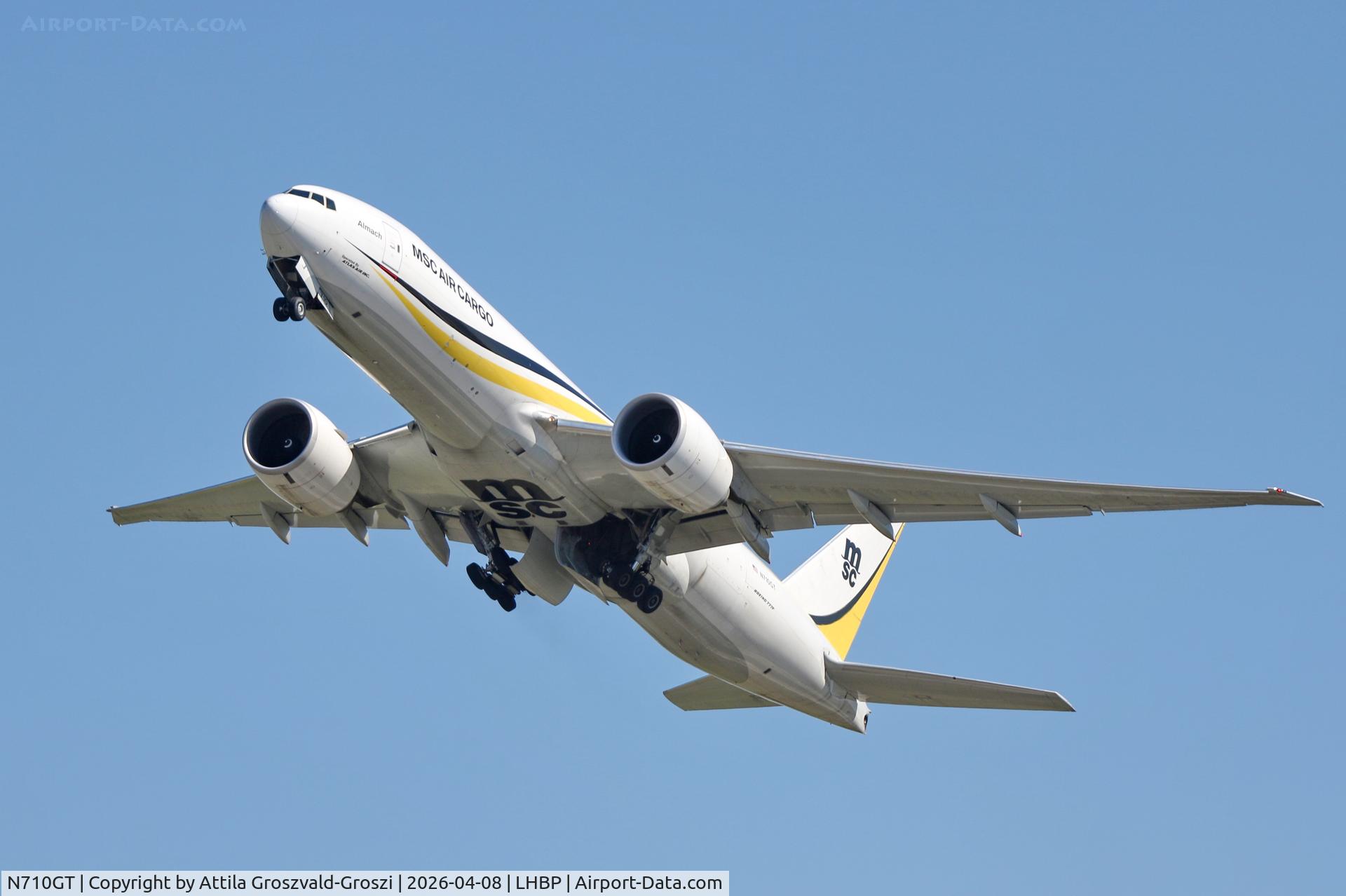 N710GT, 2023 Boeing 777F C/N 67995, LHBP - Budapest Liszt Ferenc Airport (BUD)