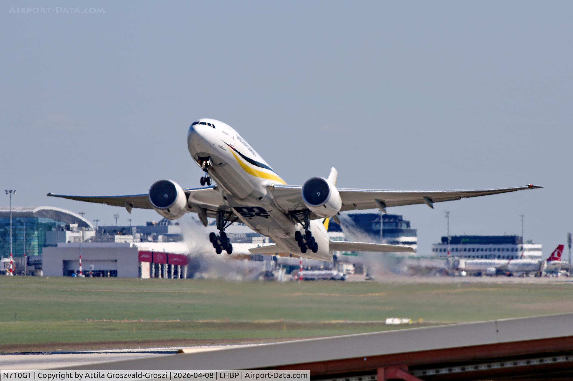 N710GT, 2023 Boeing 777F C/N 67995, LHBP - Budapest Liszt Ferenc Airport (BUD)