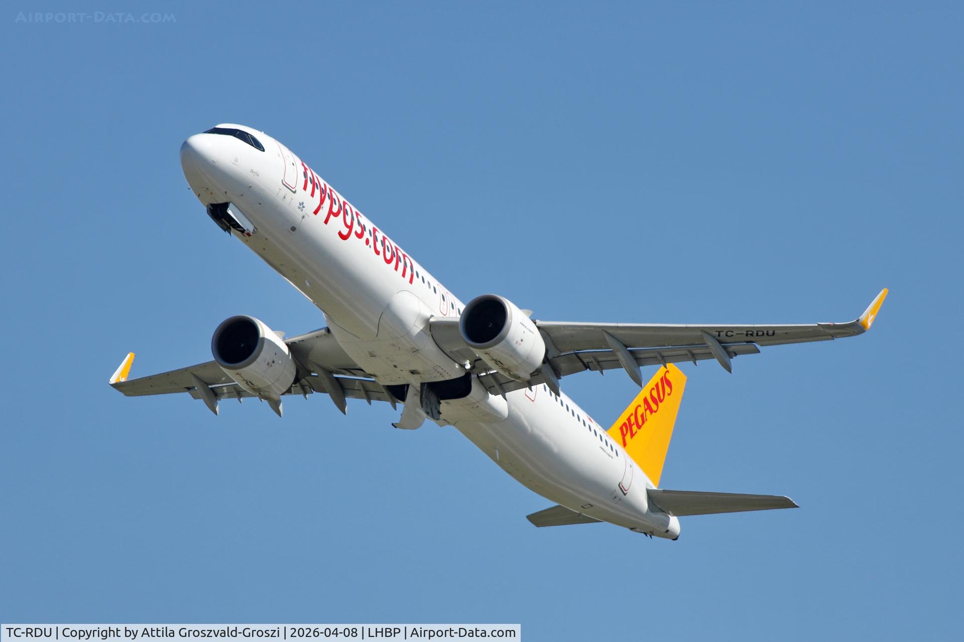 TC-RDU, 2023 Airbus A321-251 NX C/N 11468, LHBP - Budapest Liszt Ferenc Airport (BUD)