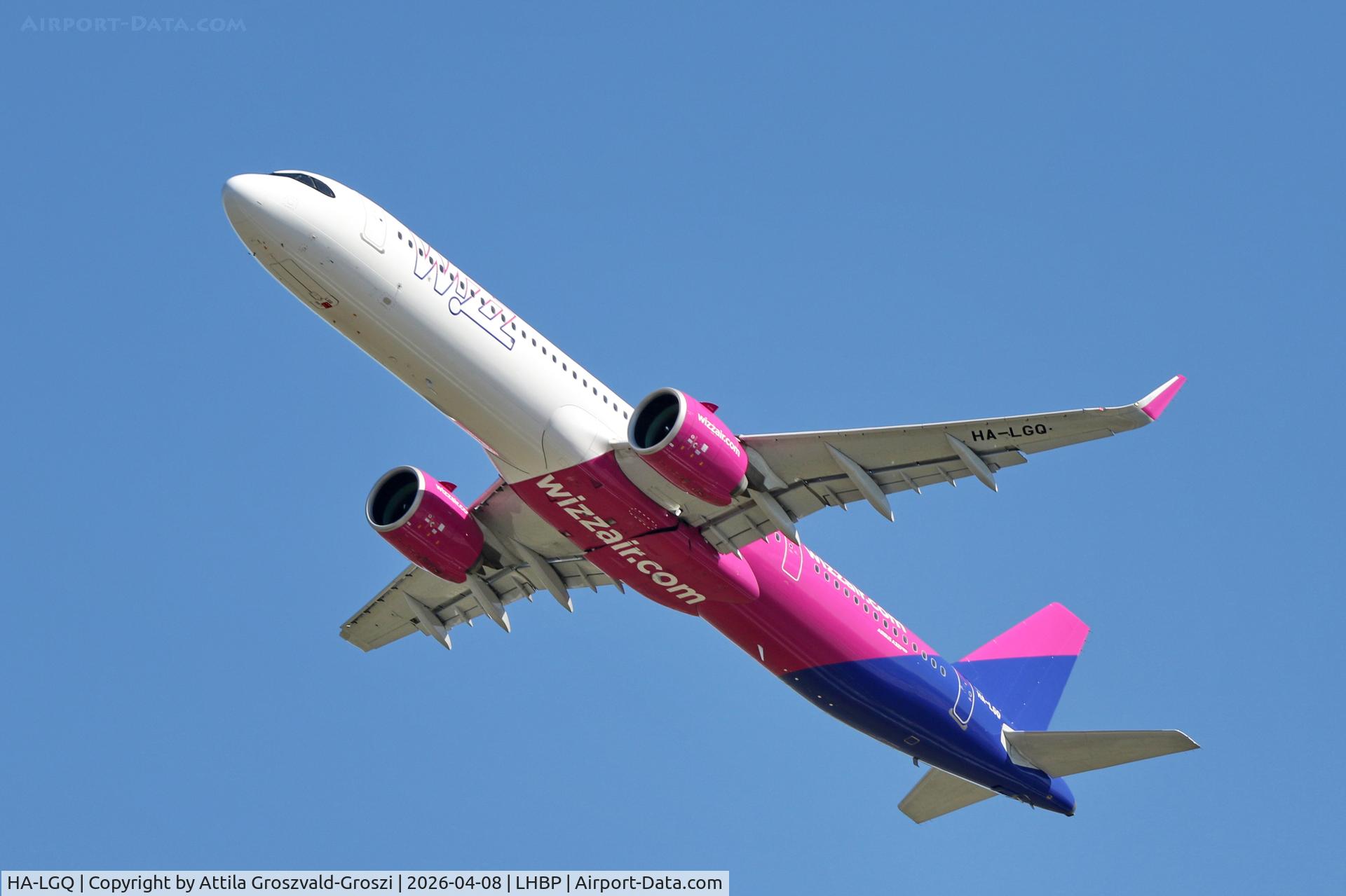 HA-LGQ, 2024 Airbus A321-271N C/N 12196, LHBP - Budapest Liszt Ferenc Airport (BUD)