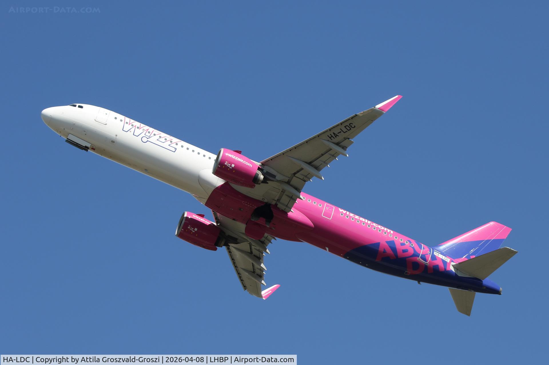 HA-LDC, 2020 Airbus A321-271NX C/N 9503, LHBP - Budapest Liszt Ferenc Airport (BUD)