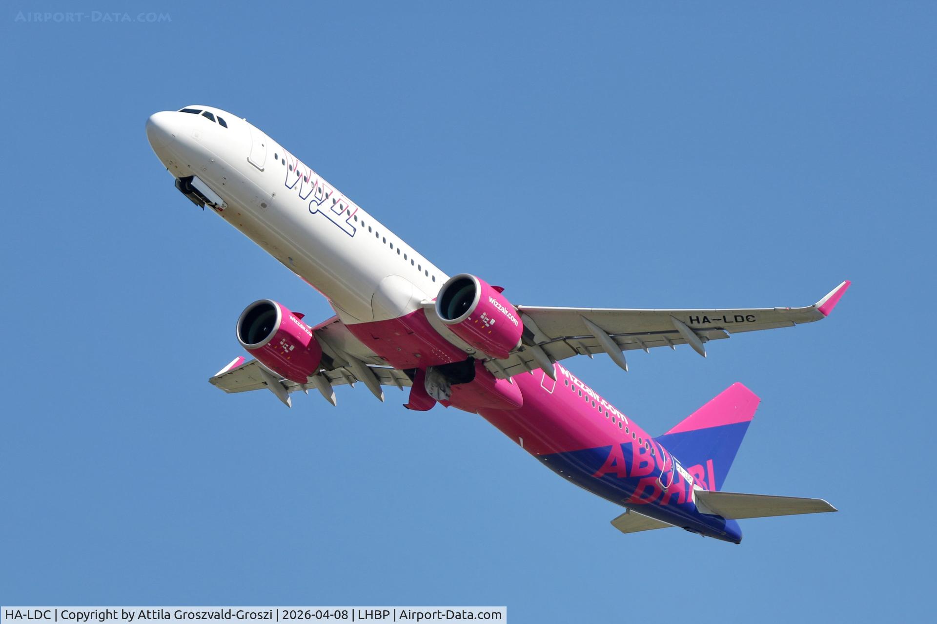 HA-LDC, 2020 Airbus A321-271NX C/N 9503, LHBP - Budapest Liszt Ferenc Airport (BUD)