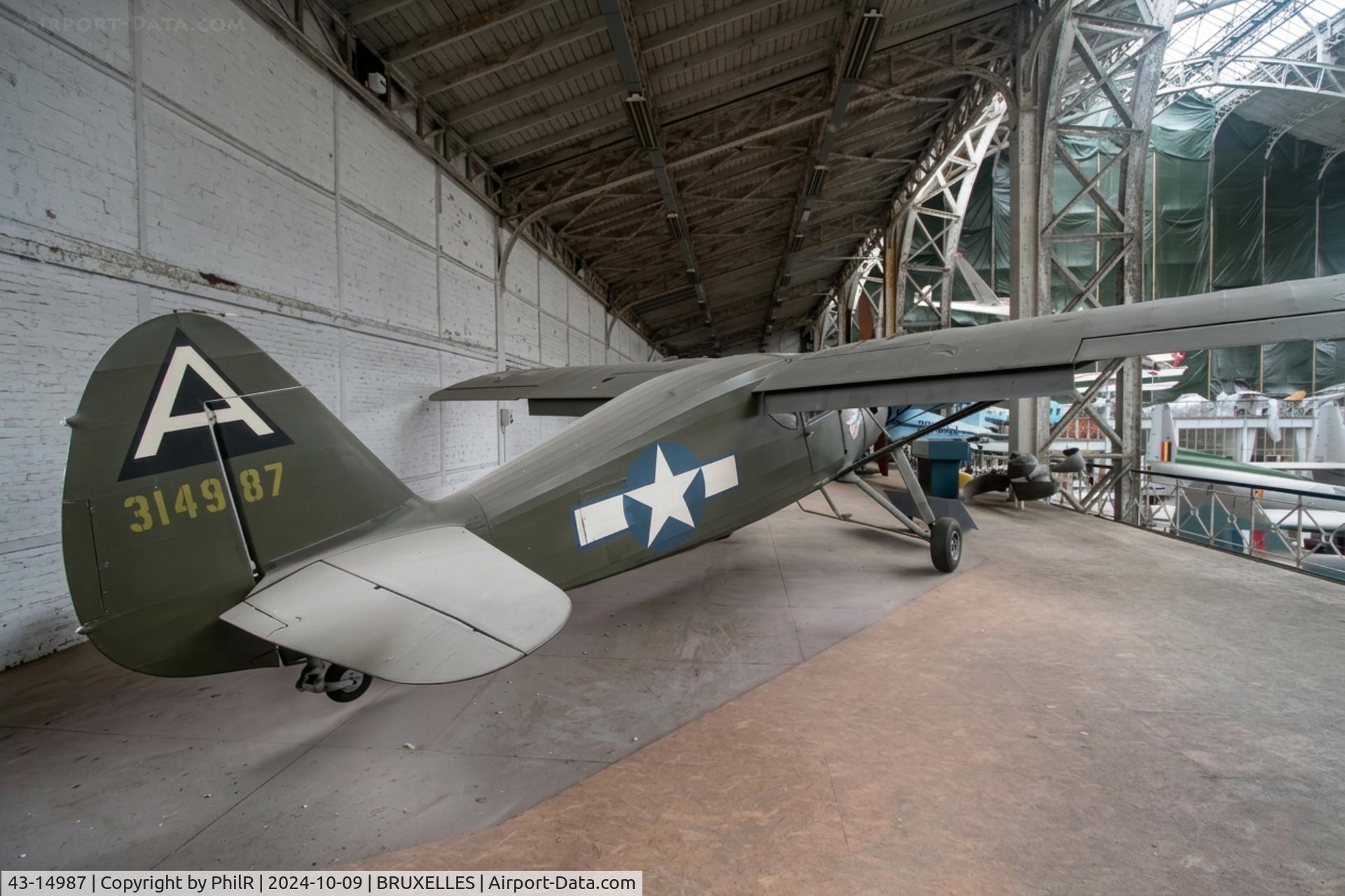 43-14987, Fairchild UC-61K Argus III (24R-46A) C/N 951, 43-14987 (HB713) 1944 Fairchild UC-61K Argus Mk3 Musée de l'Air de Bruxelles 