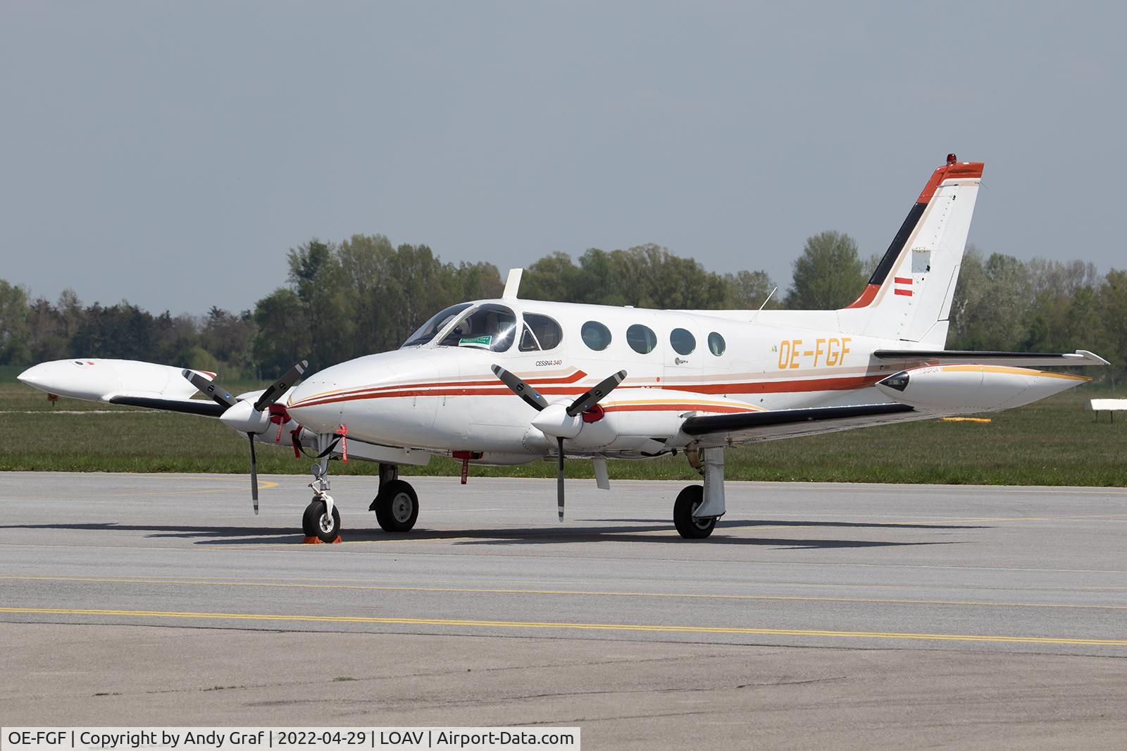 OE-FGF, Cessna 340A C/N 340A0701, Untitled Cessna 340
