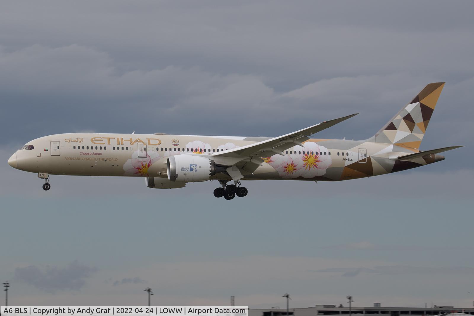 A6-BLS, 2017 Boeing 787-9 Dreamliner Dreamliner C/N 39664, Ethiad 787-9