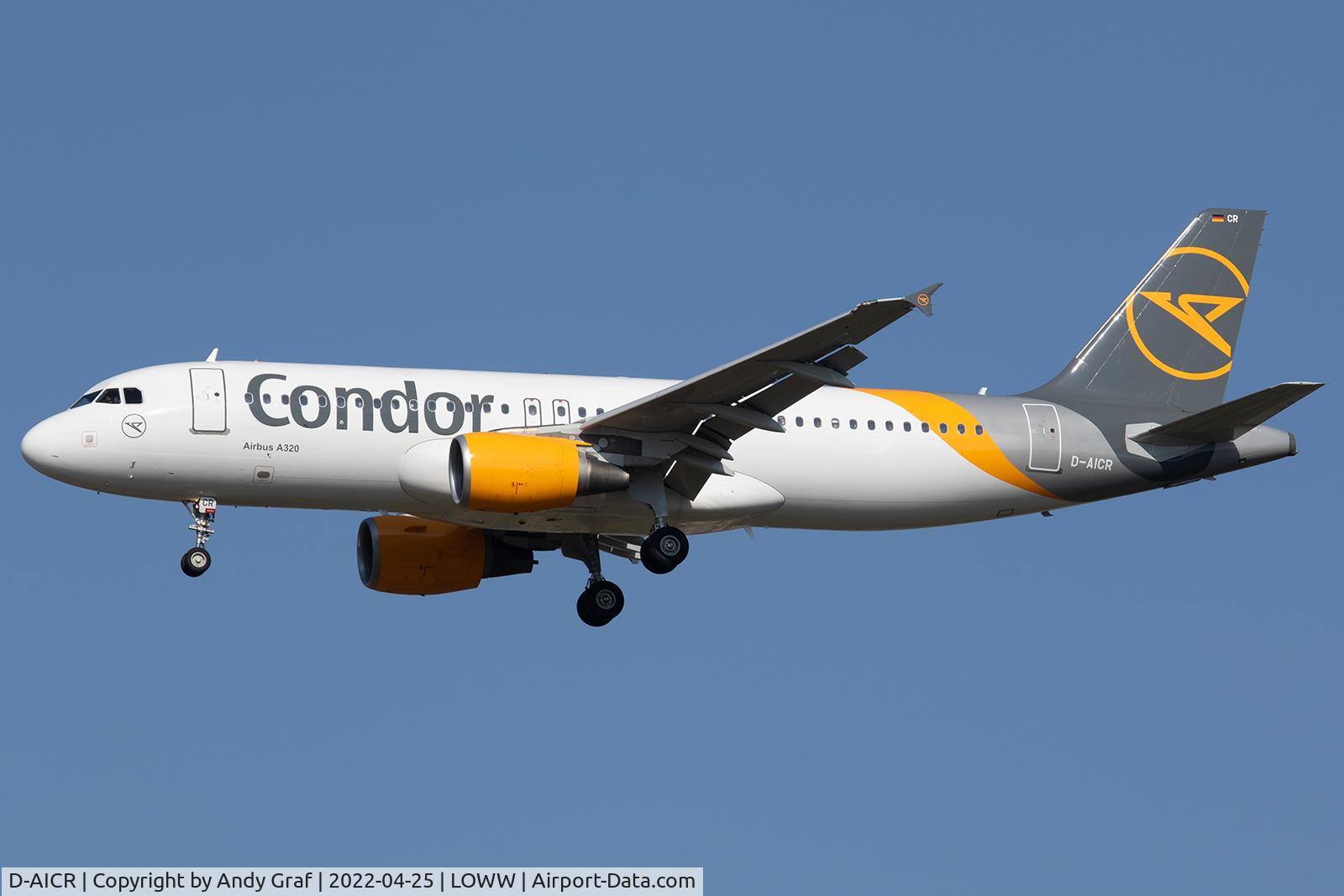D-AICR, 2010 Airbus A320-214 C/N 4463, Condor A320