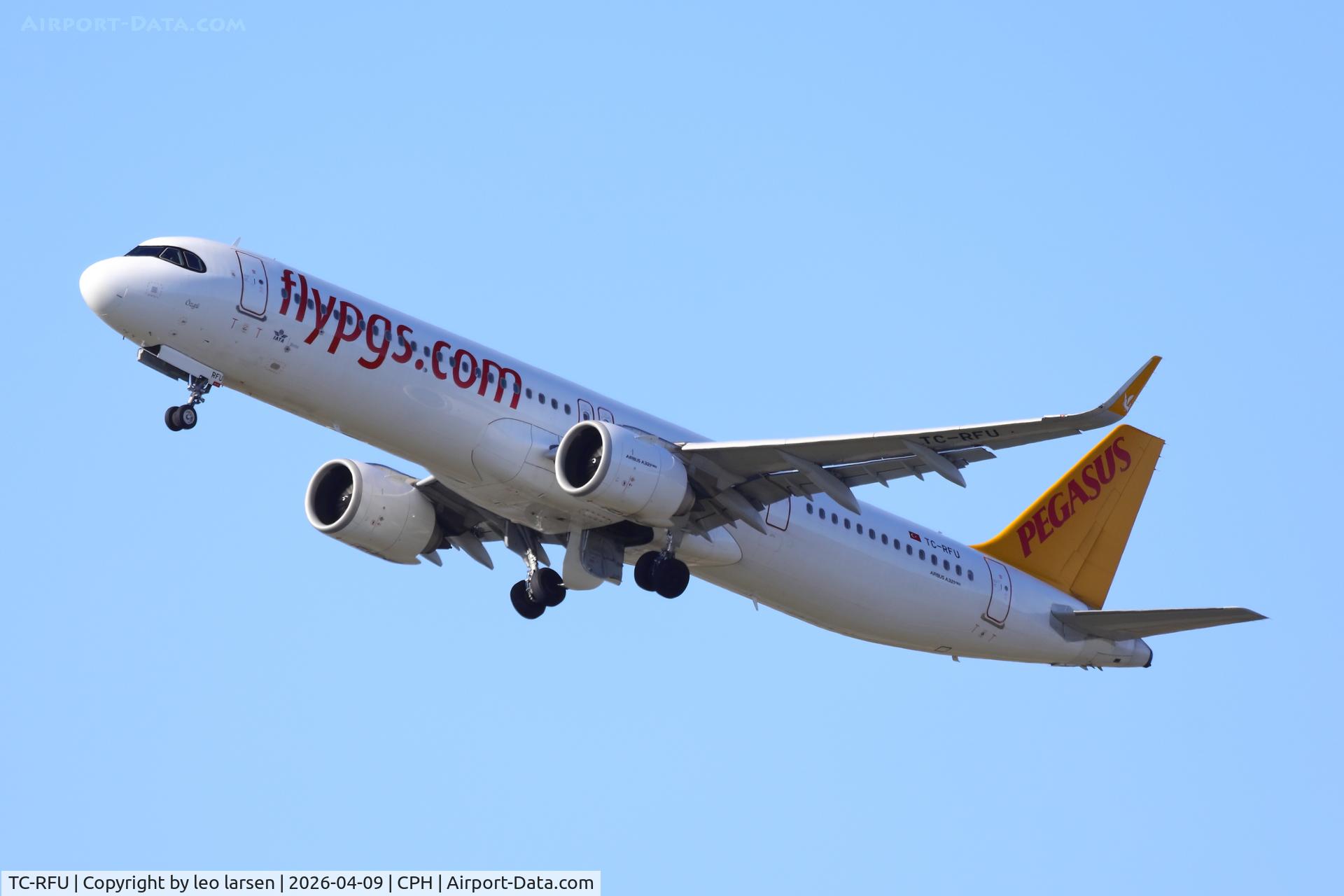 TC-RFU, 2025 Airbus A321- 251NX C/N 12759, Copenhagen 9.4.2026