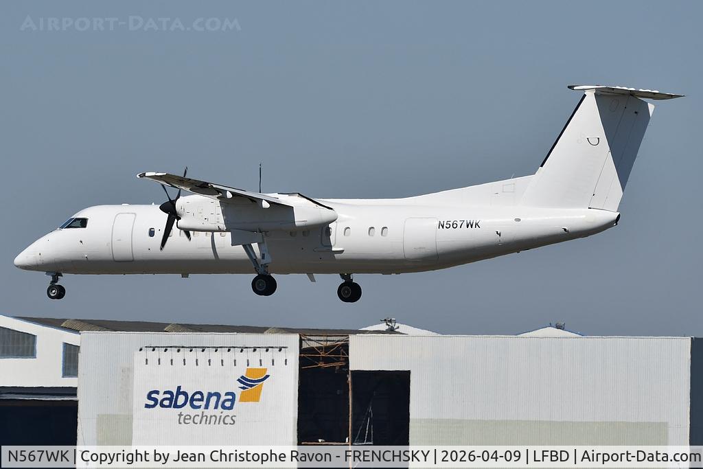 N567WK, 2000 De Havilland Canada DHC-8-315Q Dash 8 C/N 567, Malta (MLA)	Bordeaux (BOD)	(STATE25)
Bordeaux (BOD)	Shannon (SNN)	(STATE25)
Shannon (SNN)	Reykjavik (RKV)	(STATE25)