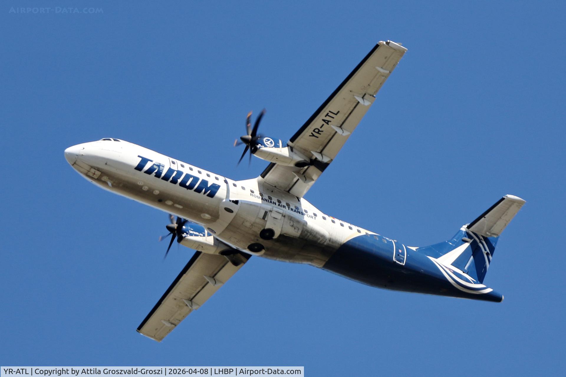 YR-ATL, 2020 ATR 72-600 (72-212A) C/N 1622, LHBP - Budapest Liszt Ferenc Airport (BUD)
