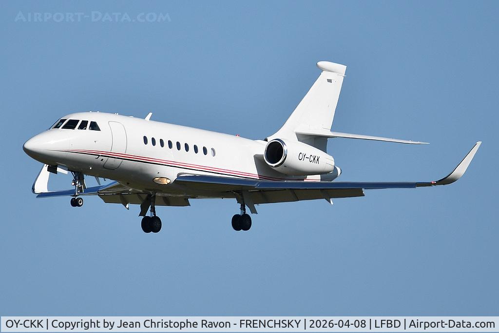 OY-CKK, 2014 Dassault Falcon 2000LX C/N 281, Blackbird Air