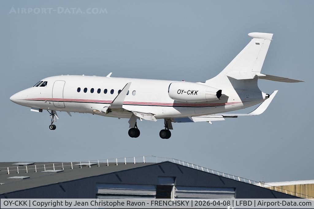 OY-CKK, 2014 Dassault Falcon 2000LX C/N 281, Blackbird Air