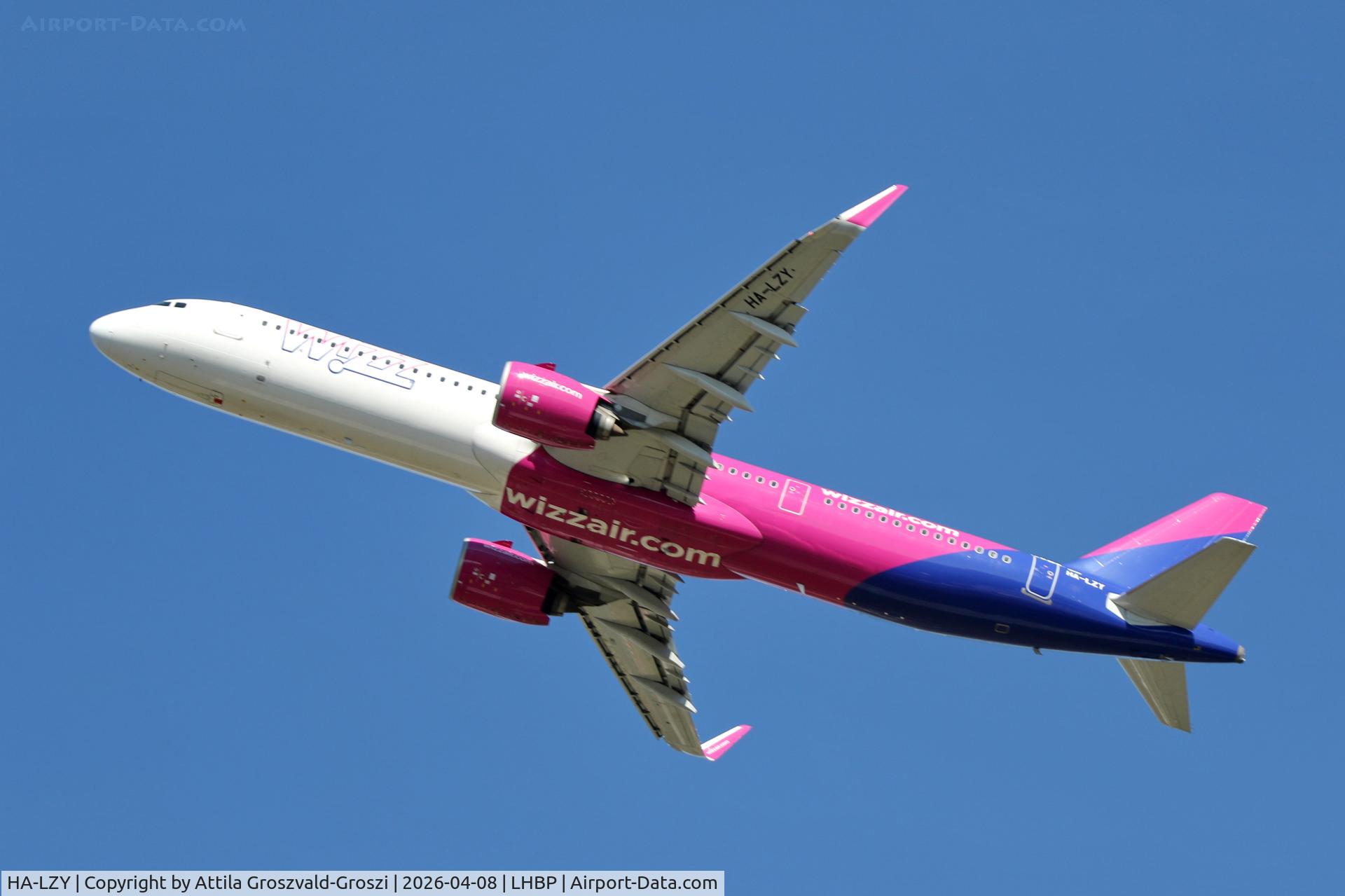 HA-LZY, 2022 Airbus A321-271NX C/N 10933, LHBP - Budapest Liszt Ferenc Airport (BUD)