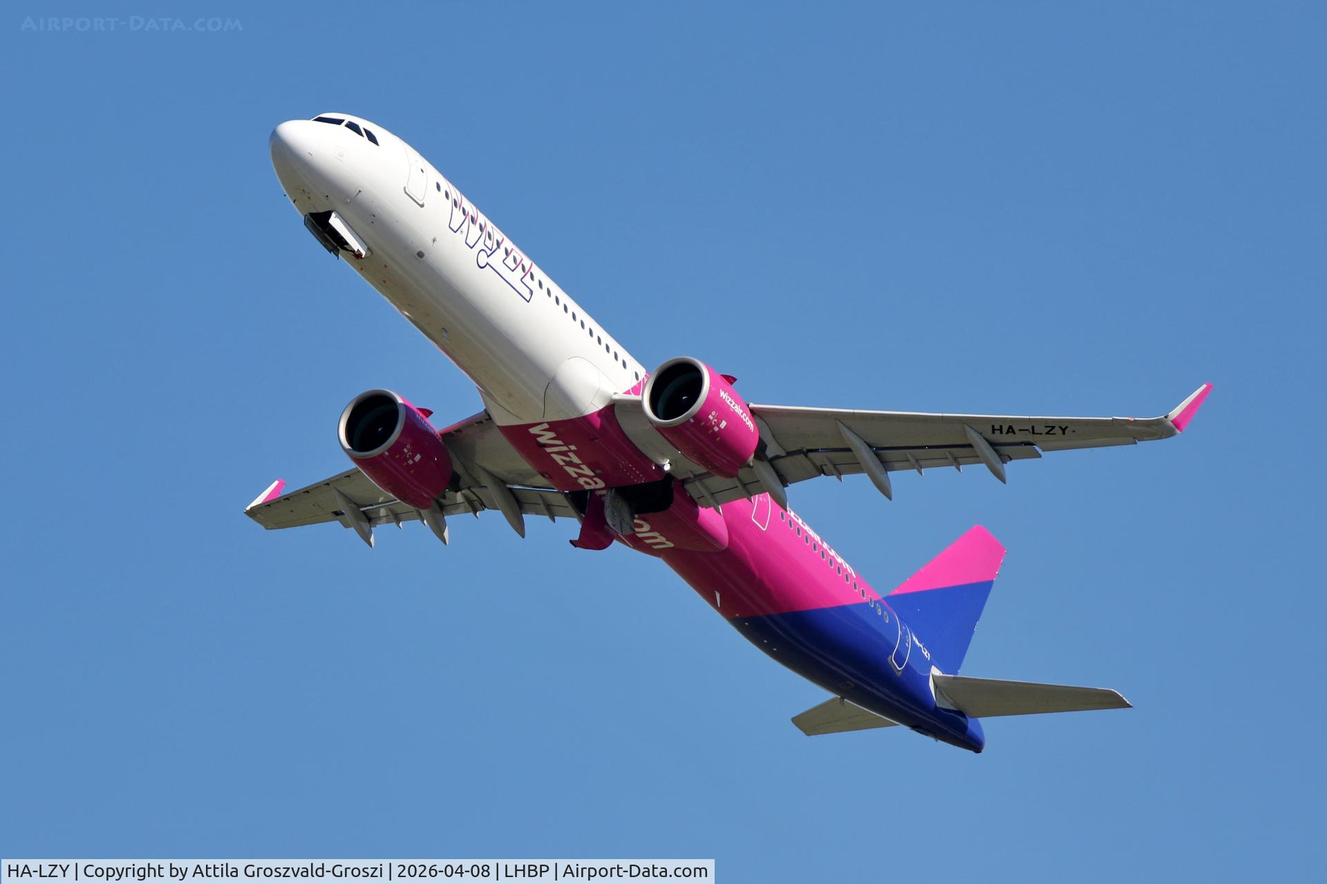 HA-LZY, 2022 Airbus A321-271NX C/N 10933, LHBP - Budapest Liszt Ferenc Airport (BUD)