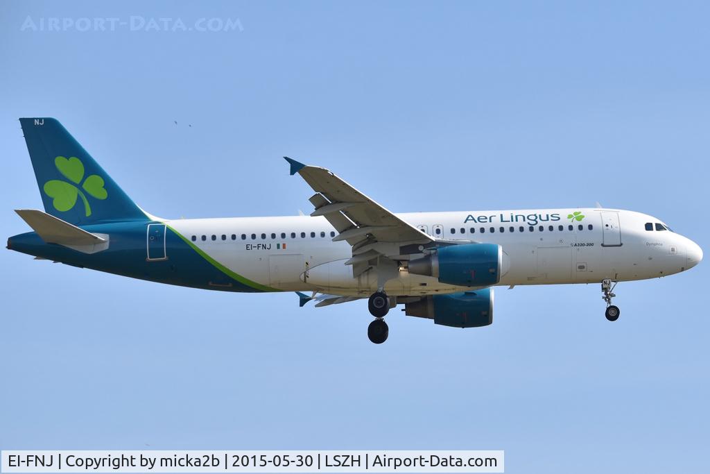EI-FNJ, 2007 Airbus A320-216 C/N 3174, Landing
