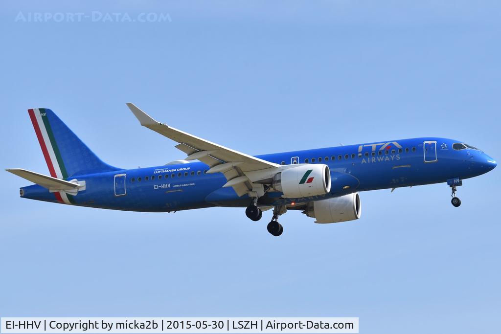 EI-HHV, Airbus A220-300 C/N 55370, Landing