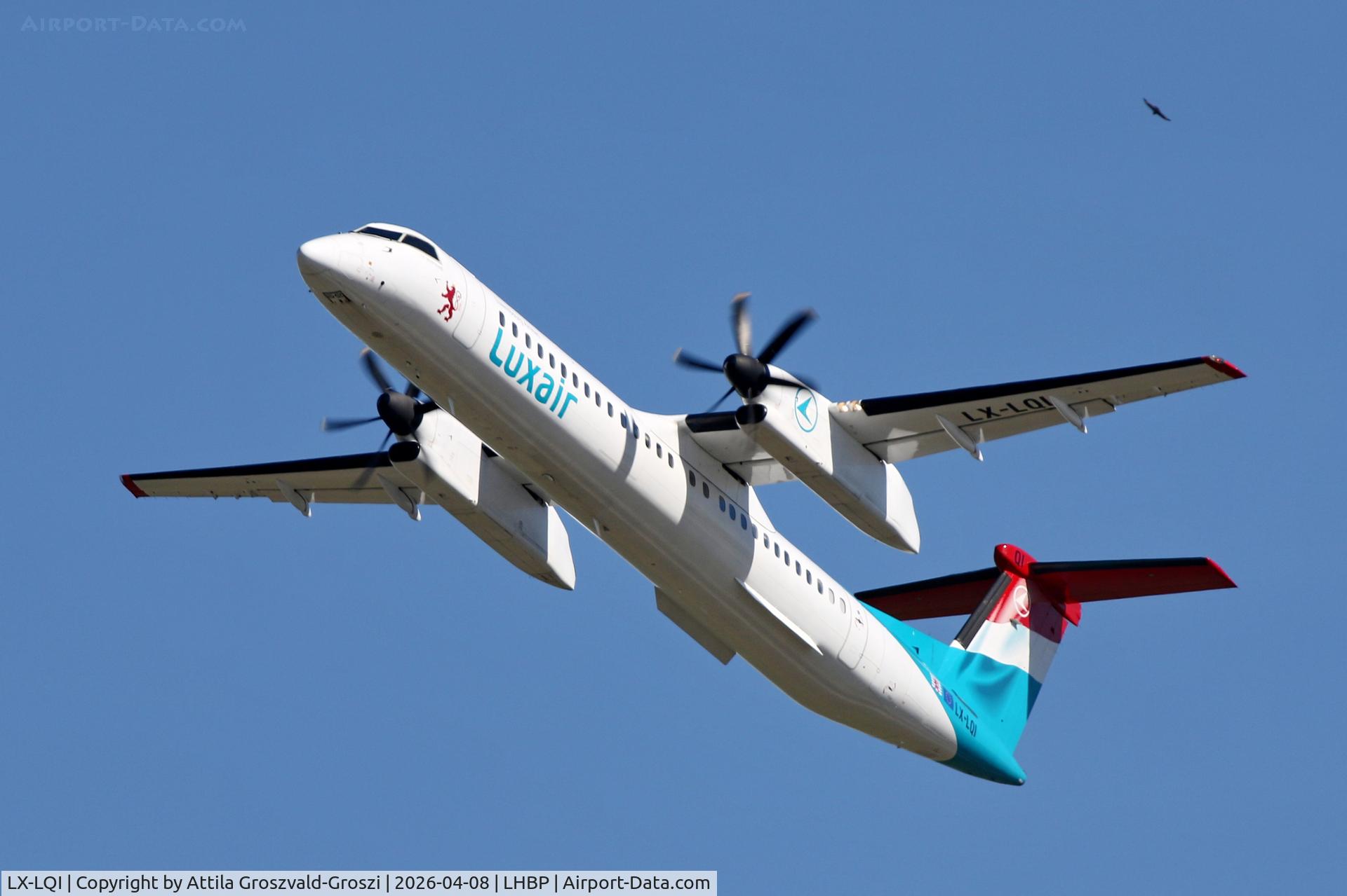 LX-LQI, 2016 Bombardier DHC-8-402Q Dash 8 Dash 8 C/N 4534, LHBP - Budapest Liszt Ferenc Airport (BUD)