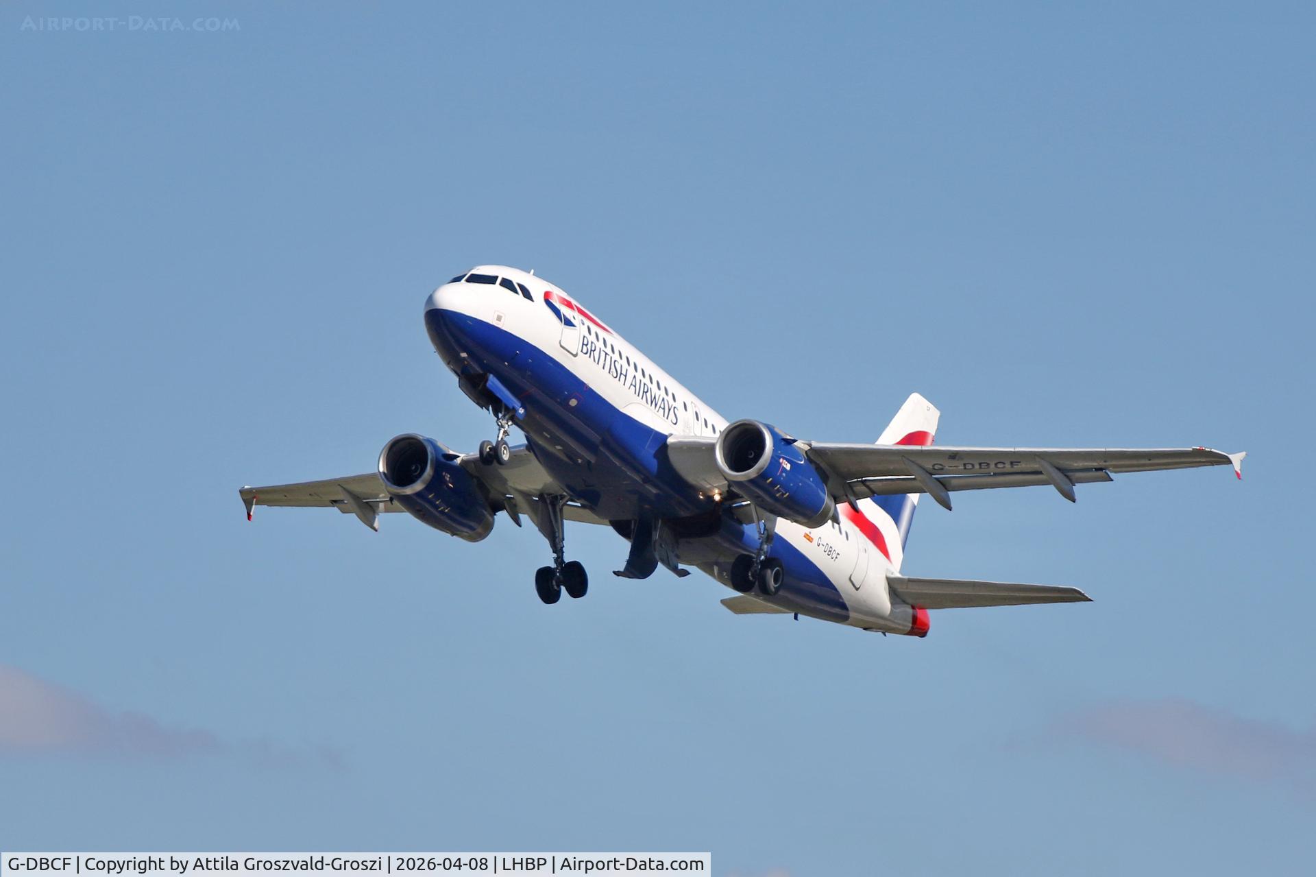 G-DBCF, 2005 Airbus A319-131 C/N 2466, LHBP - Budapest Liszt Ferenc Airport (BUD)