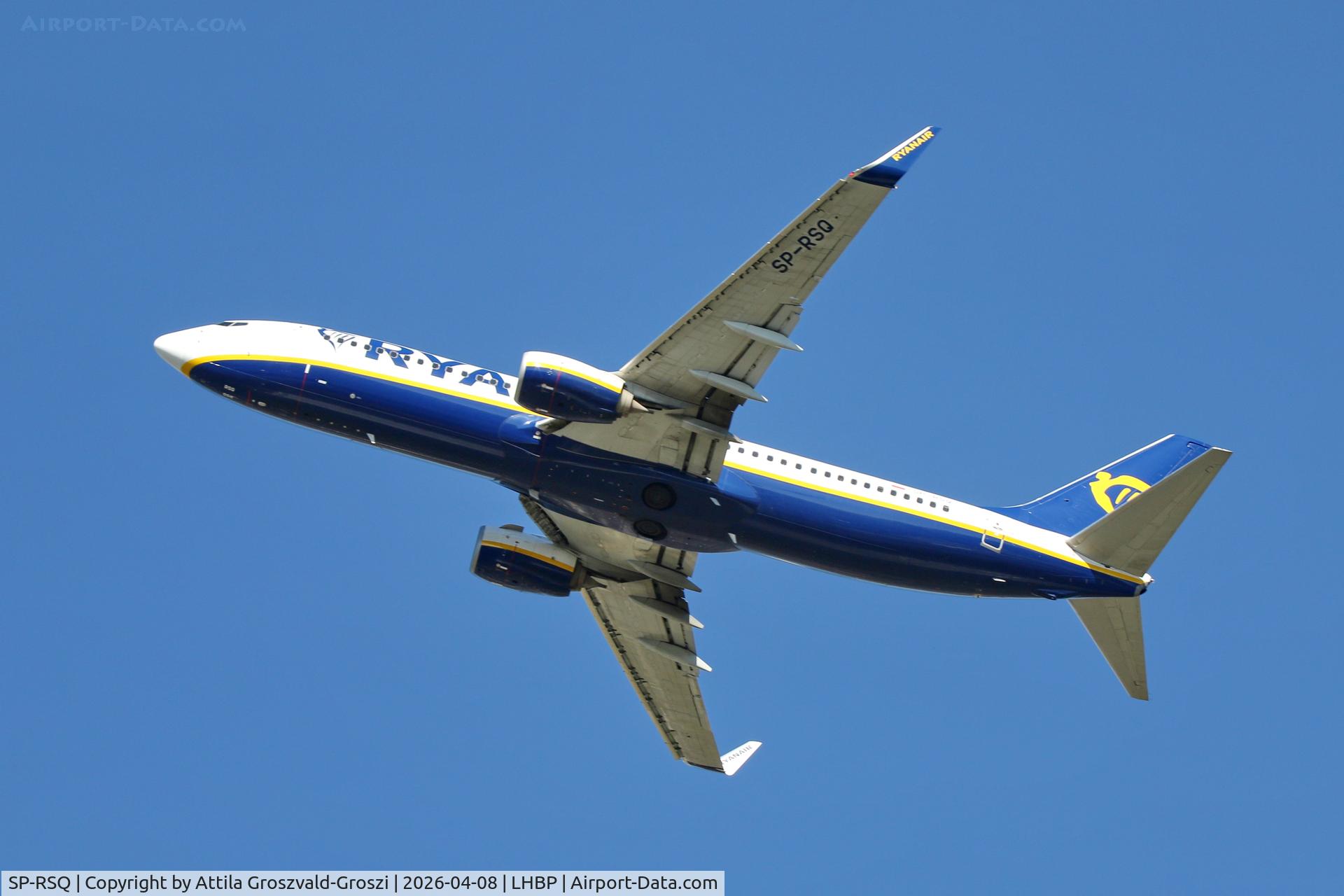 SP-RSQ, 2017 Boeing 737-800 C/N 44774, LHBP - Budapest Liszt Ferenc Airport (BUD)