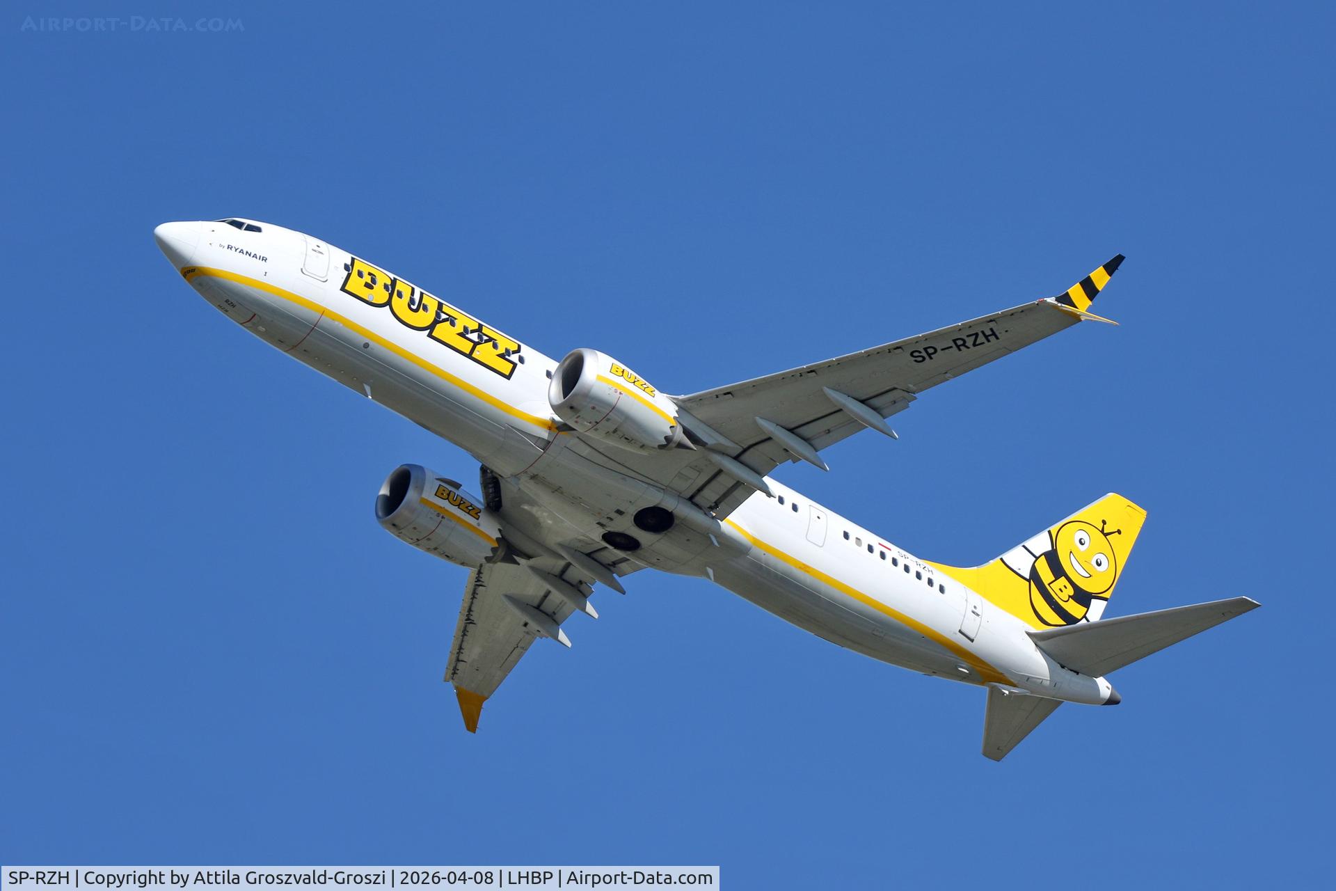 SP-RZH, 2022 Boeing 737-8 MAX C/N 62322, LHBP - Budapest Liszt Ferenc Airport (BUD)