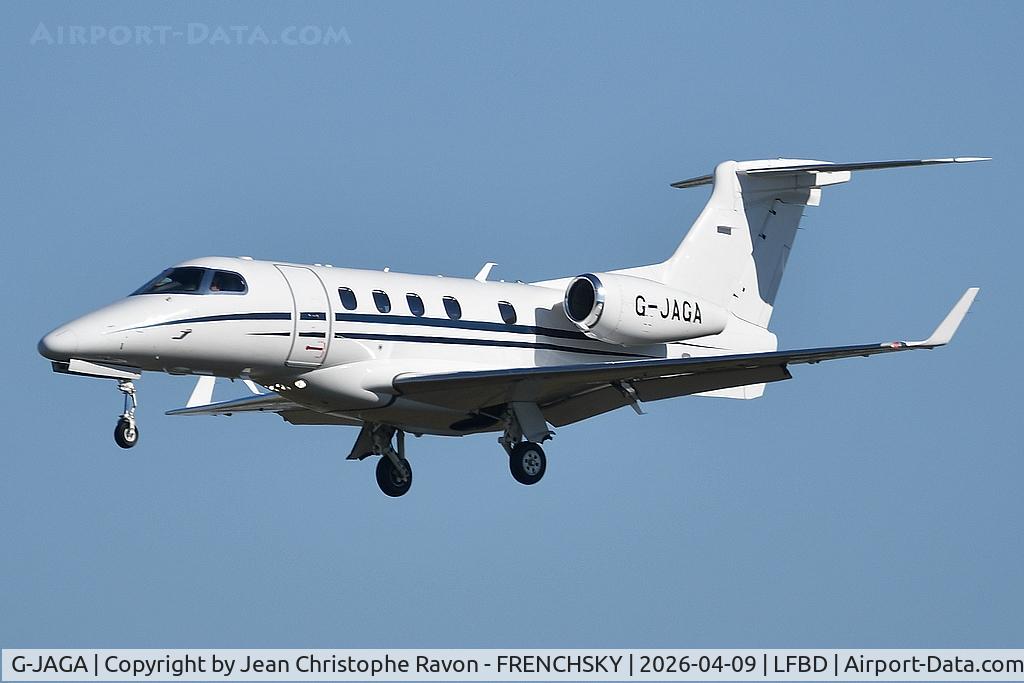 G-JAGA, 2013 Embraer EMB-505 Phenom 300 C/N 50500134, London (LTN)	Bordeaux (BOD)	(LNX23JG)
