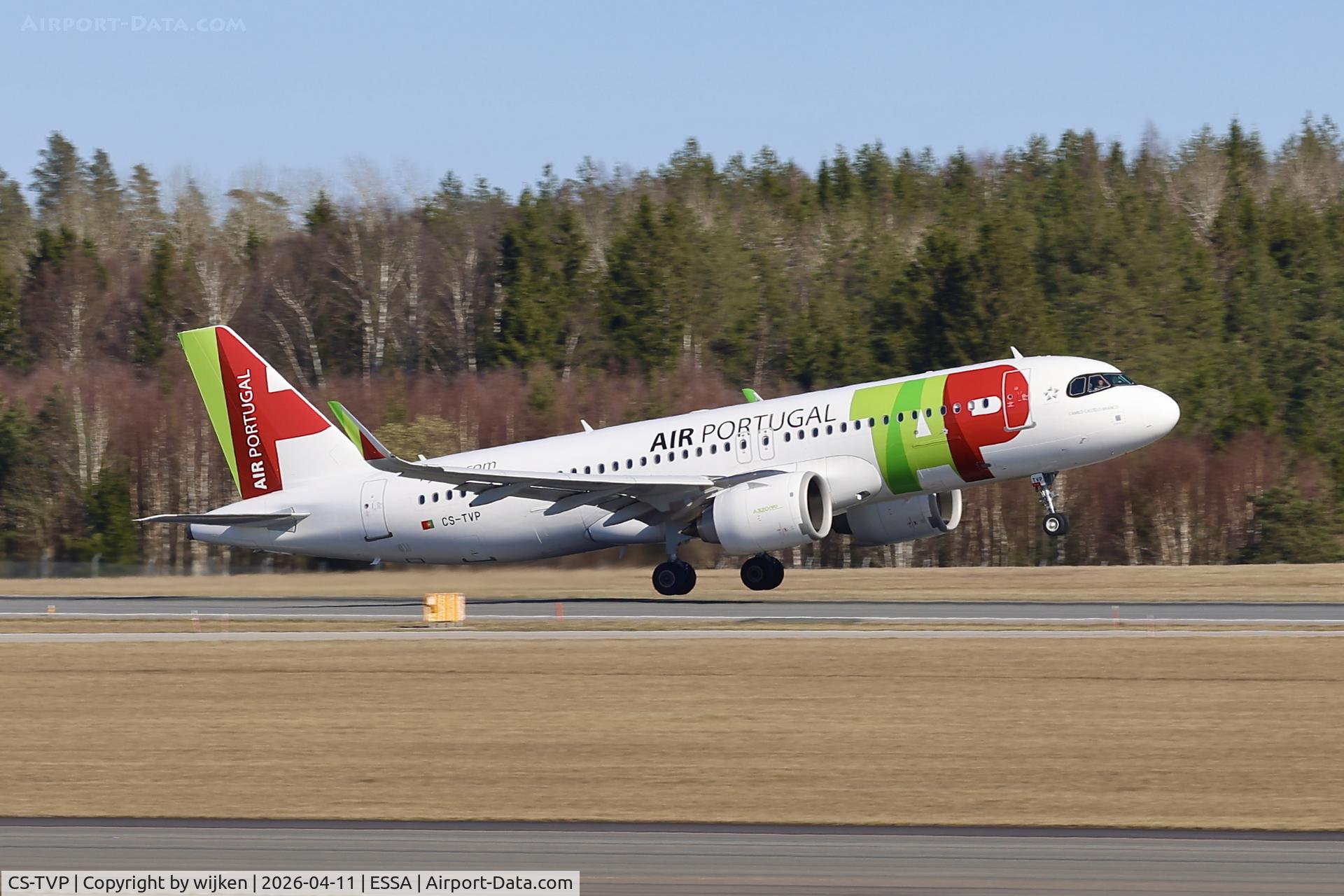 CS-TVP, 2025 Airbus A320-251N C/N 12635, Rwy 19L