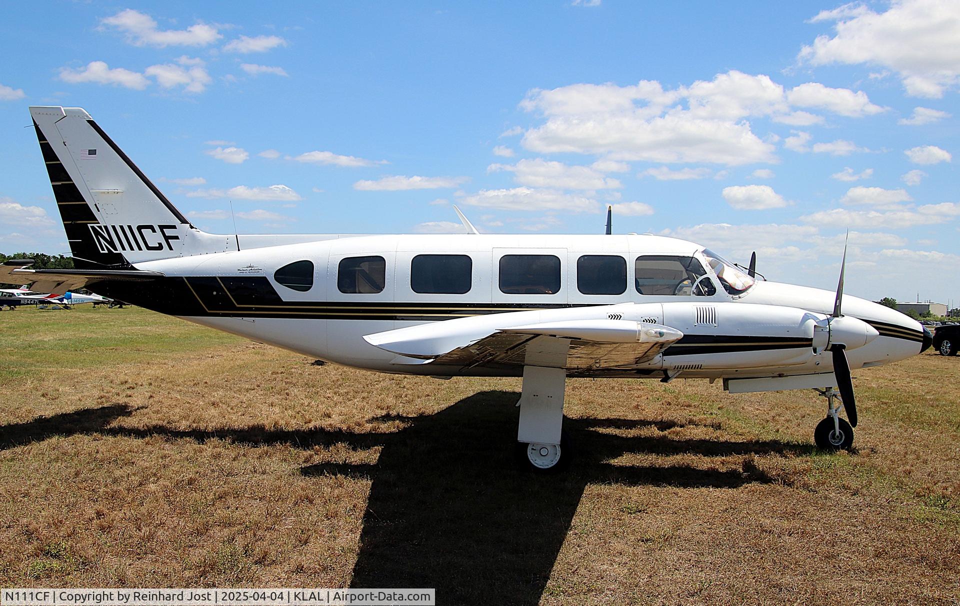 N111CF, 1976 Piper PA-31-350 Chieftain C/N 31-7652105, At Lakeland, FL