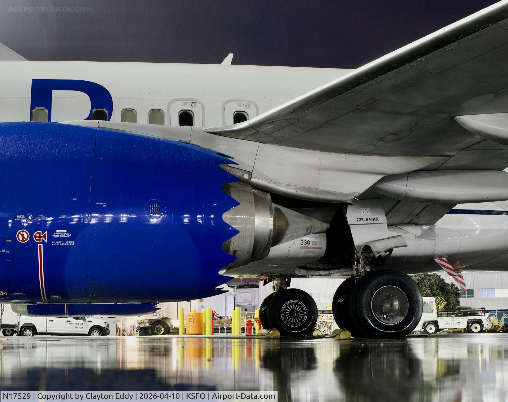 N17529, 2019 Boeing 737-9 MAX C/N 64503, SFO 2026