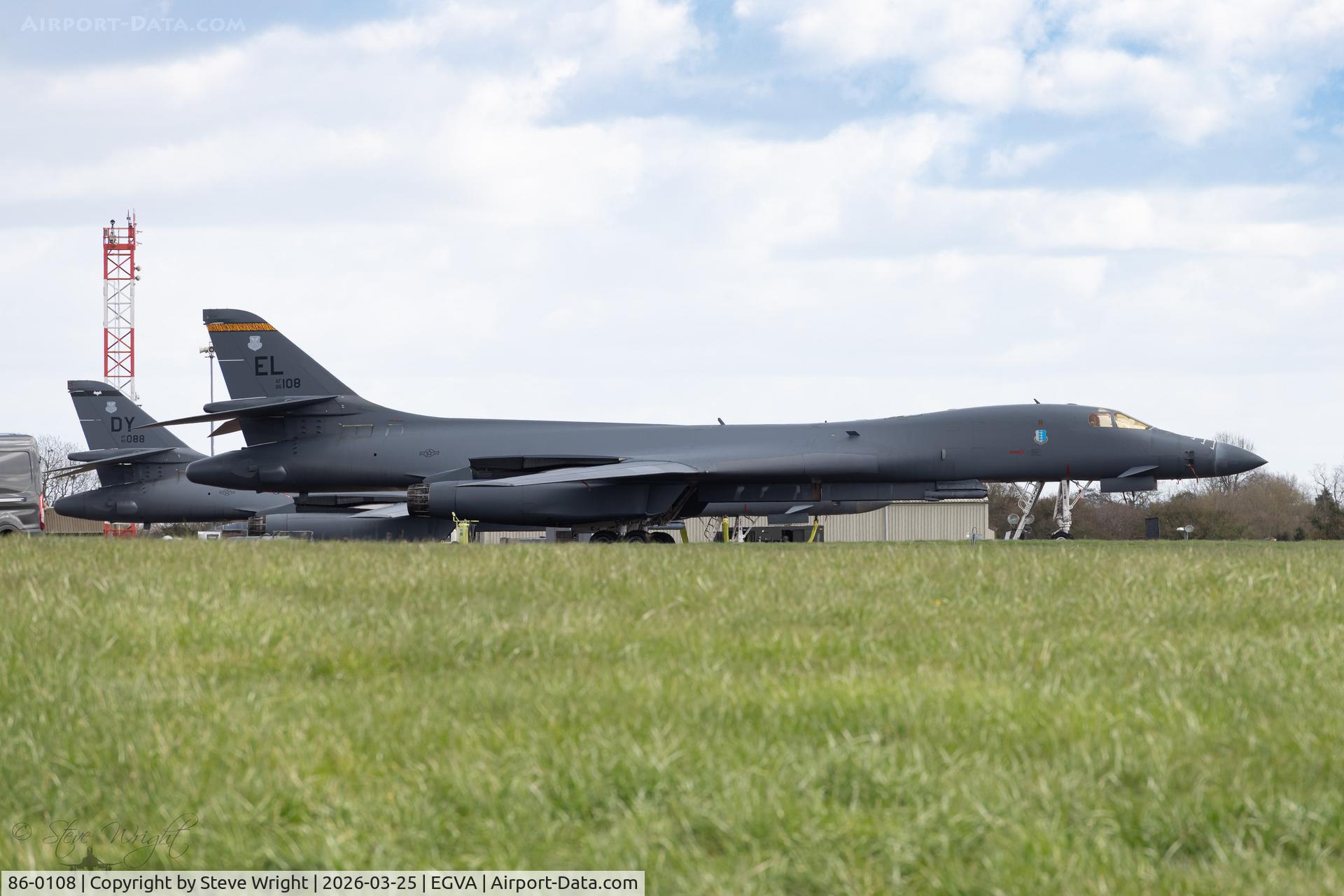 86-0108, 1986 Rockwell B-1B Lancer C/N 68, Operation Epic Fury
