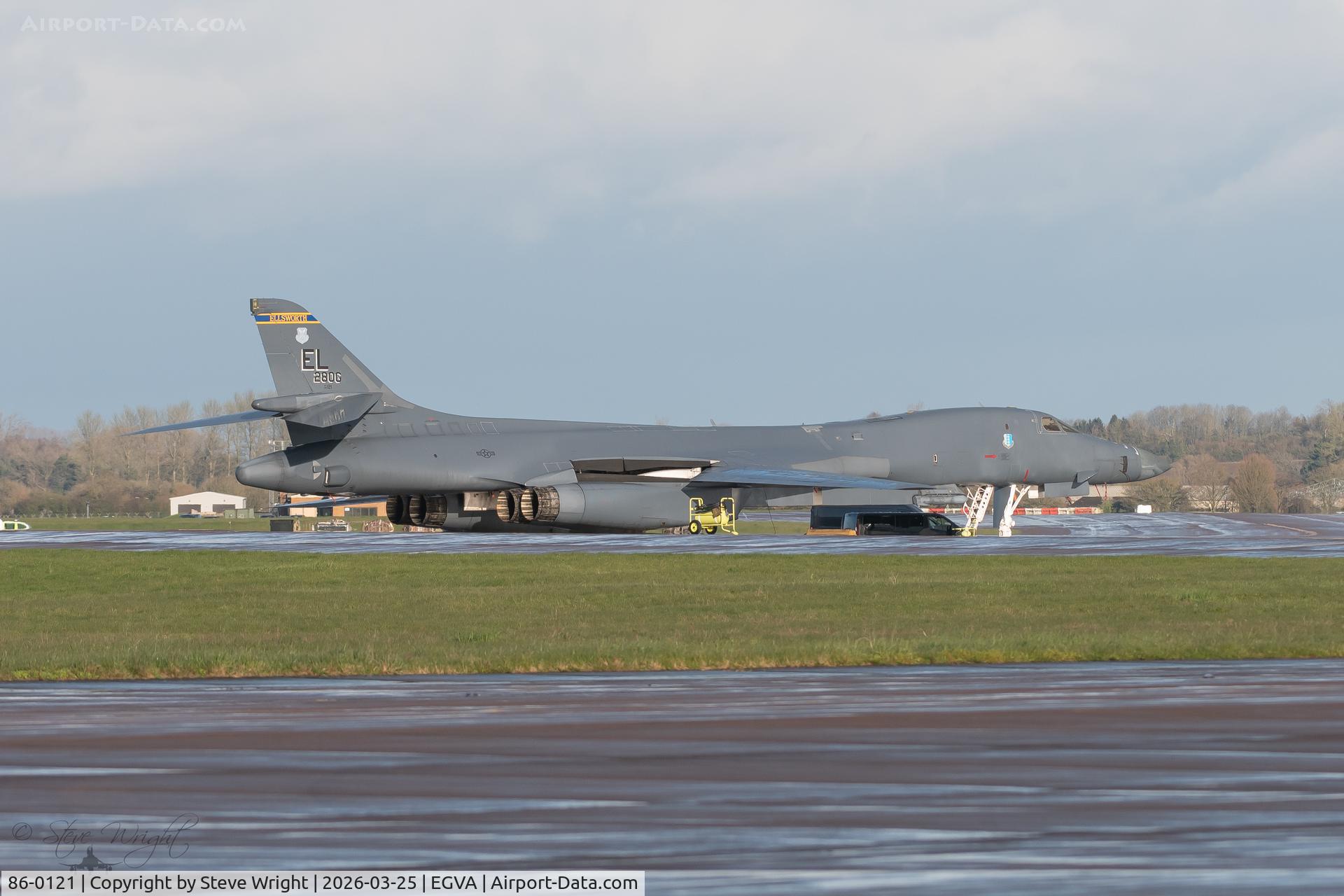 86-0121, 1986 Rockwell B-1B Lancer C/N 81, Operation Epic Fury