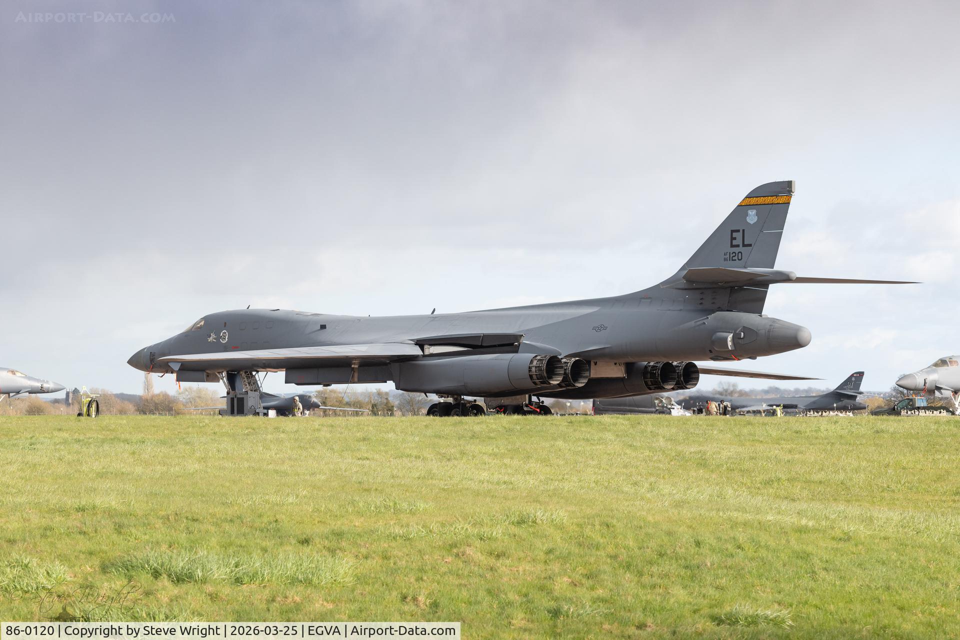 86-0120, 1986 Rockwell B-1B Lancer C/N 80, Operation Epic Fury