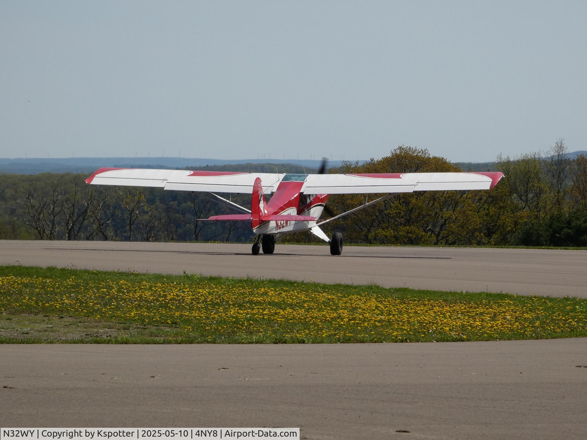 N32WY, Aviat A-1C-180 Husky C/N 3111, Harris Hill Spotting