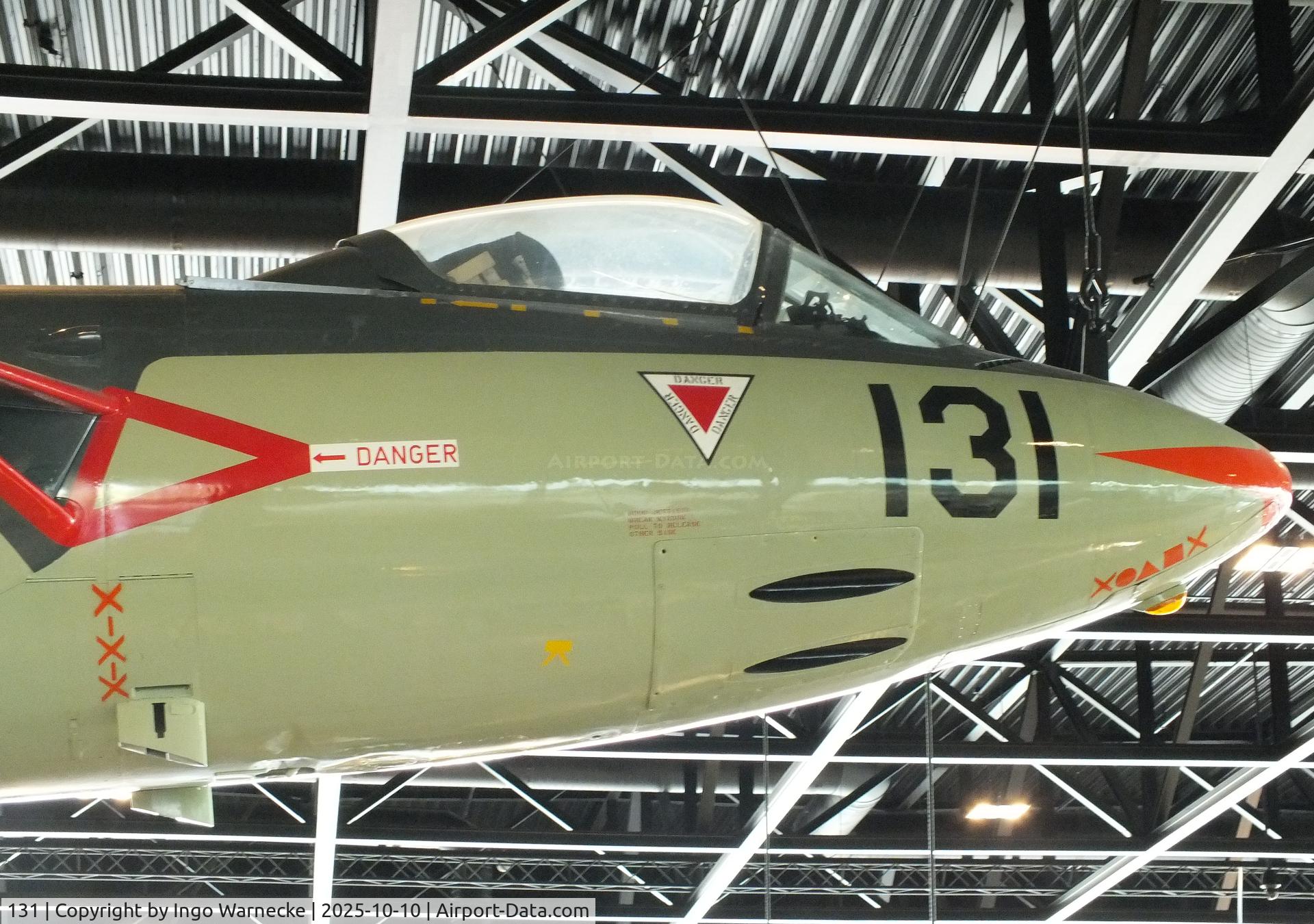 131, Hawker Sea Hawk FB.50 C/N 6642, Hawker Sea Hawk FB50 at the Nationaal Militair Museum / National Military Museum, Soesterberg