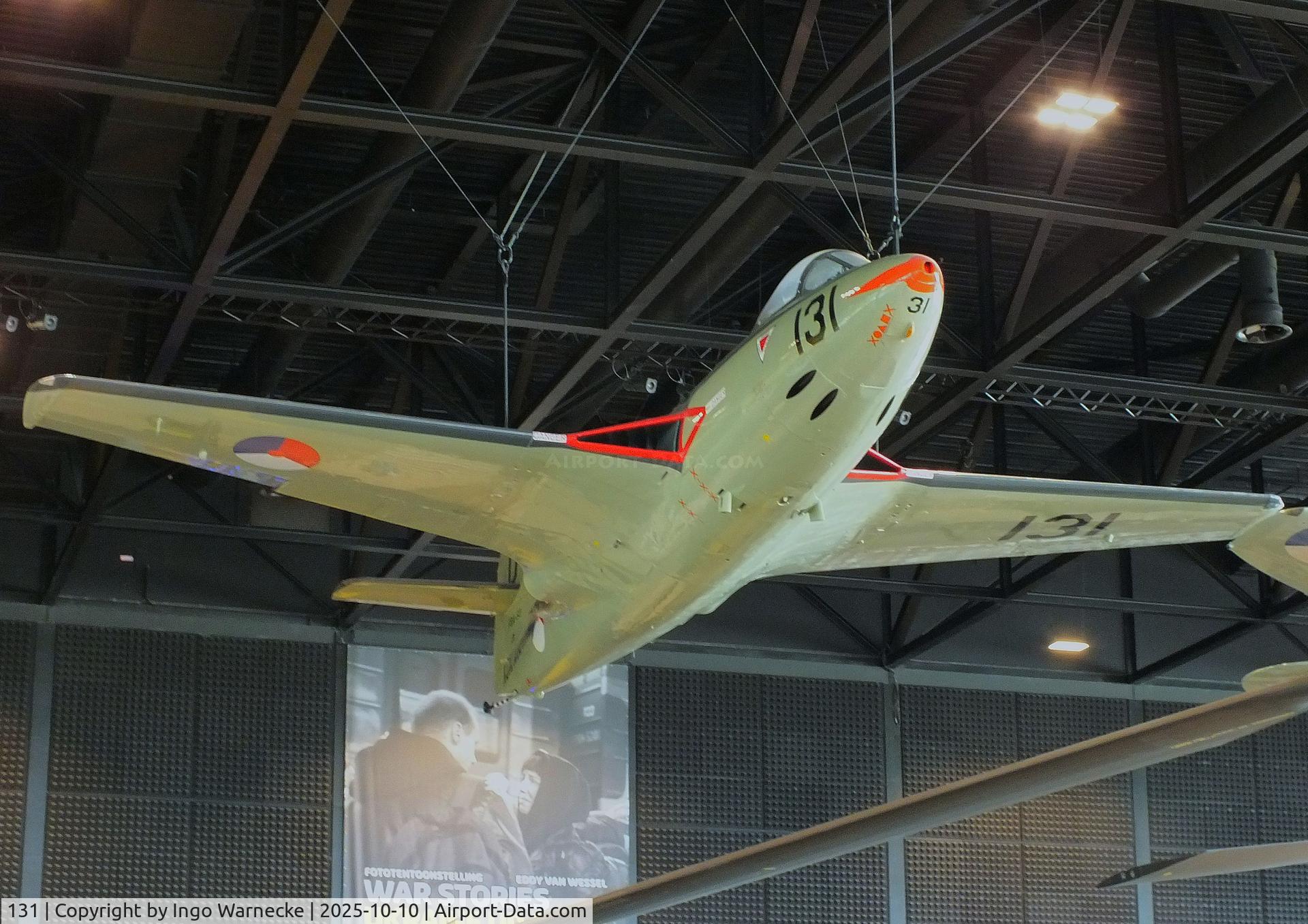 131, Hawker Sea Hawk FB.50 C/N 6642, Hawker Sea Hawk FB50 at the Nationaal Militair Museum / National Military Museum, Soesterberg