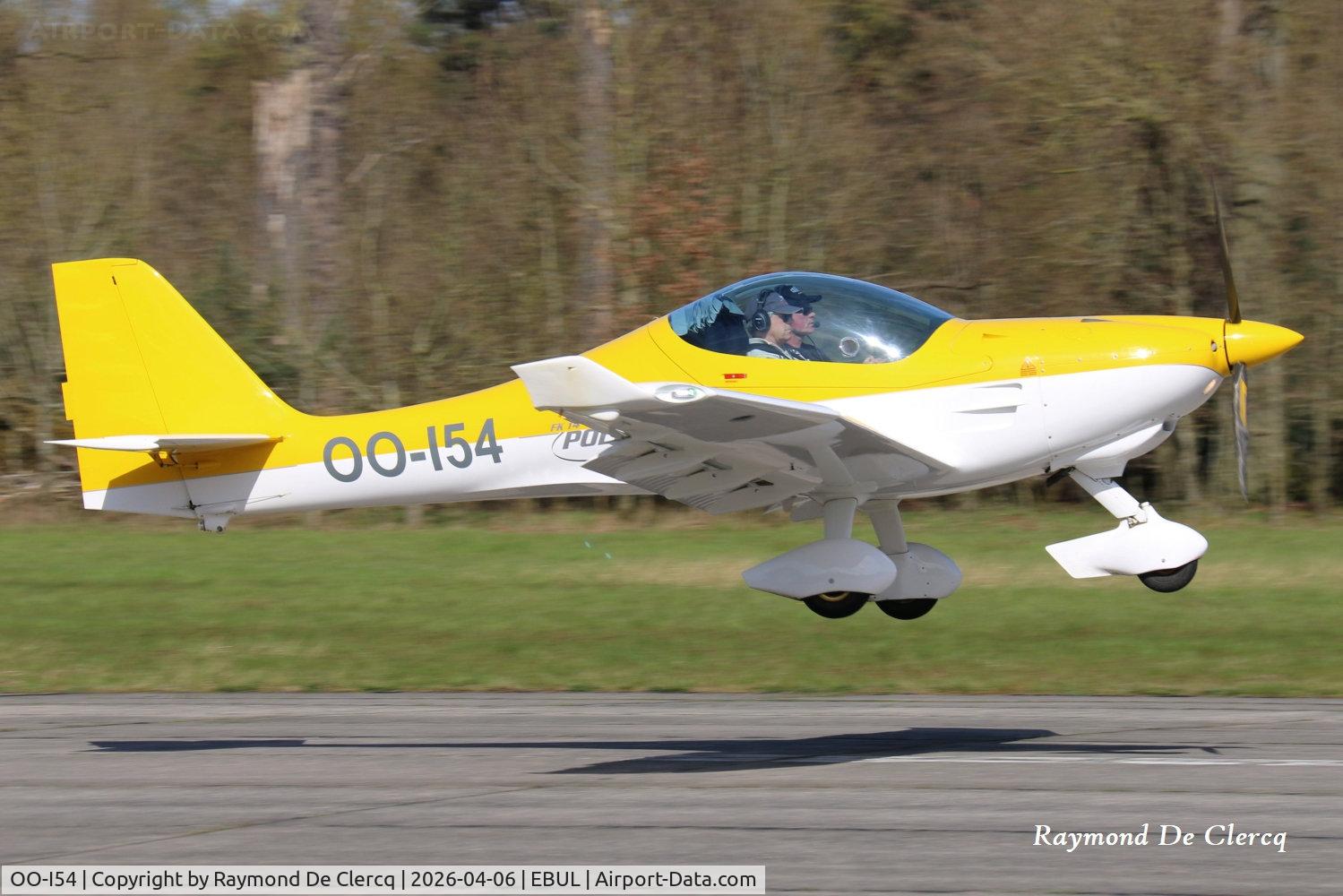 OO-I54, B & F Technik FK-14 Polaris B C/N 014-128, Landing at Ursel.