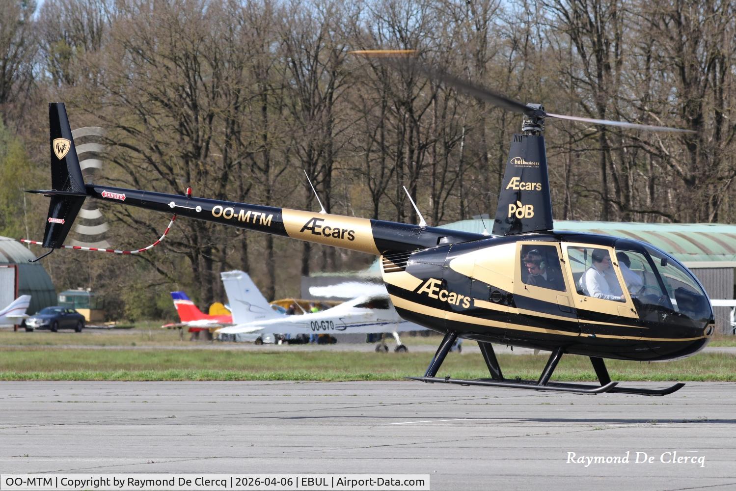OO-MTM, 2006 Robinson R44 Raven II C/N 11420, At Ursel.