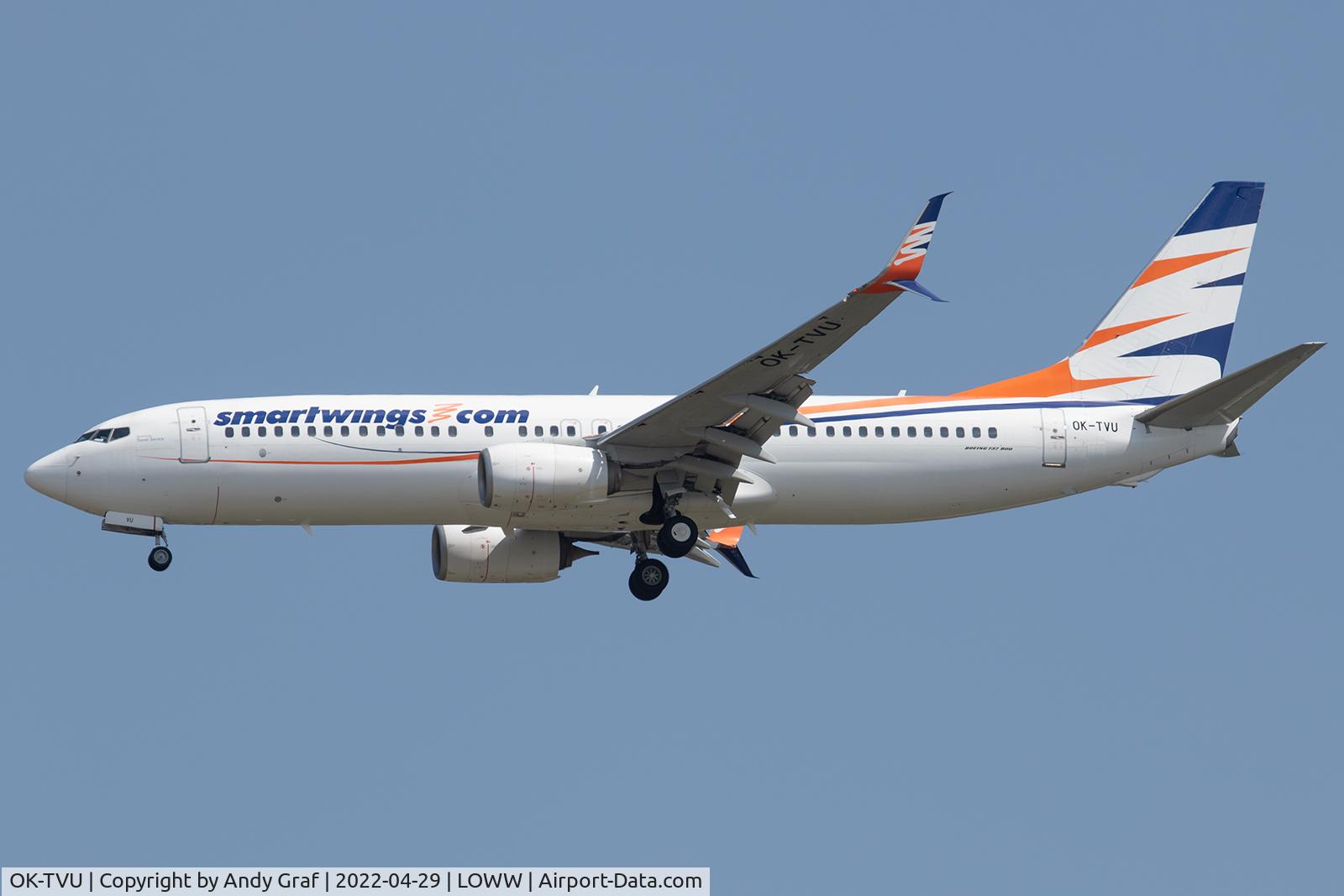 OK-TVU, 2012 Boeing 737-86N C/N 38025, Smartwings 737-800