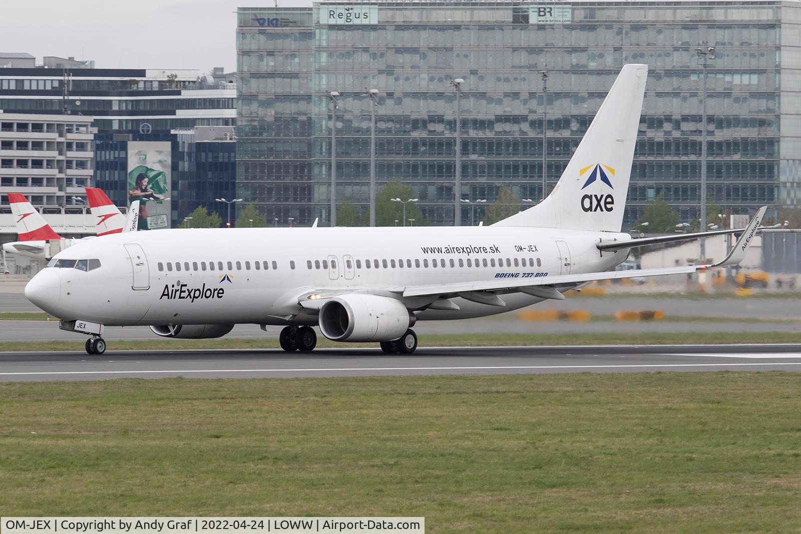OM-JEX, 2001 Boeing 737-8AS C/N 29932, Air Explore 737-800