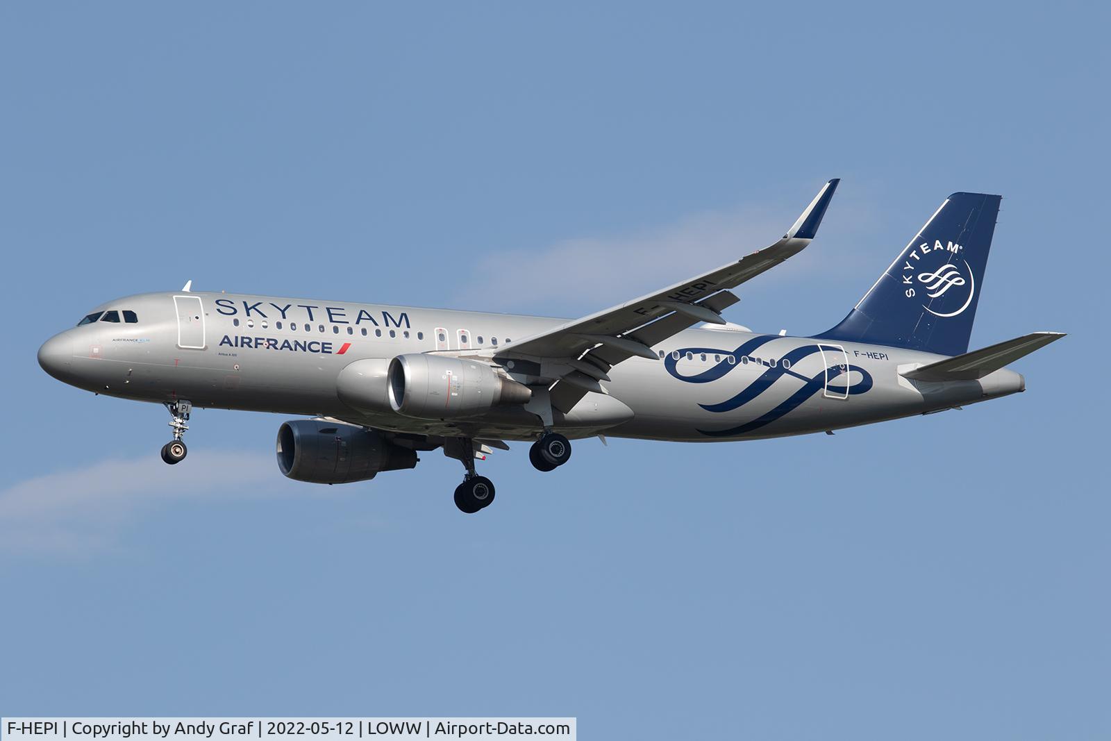 F-HEPI, 2017 Airbus A320-214 C/N 7713, Air FRance A320