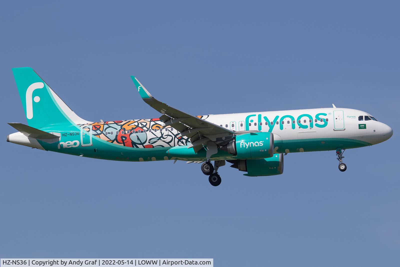 HZ-NS36, 2021 Airbus A320-251N C/N 10436, FlyNas A320