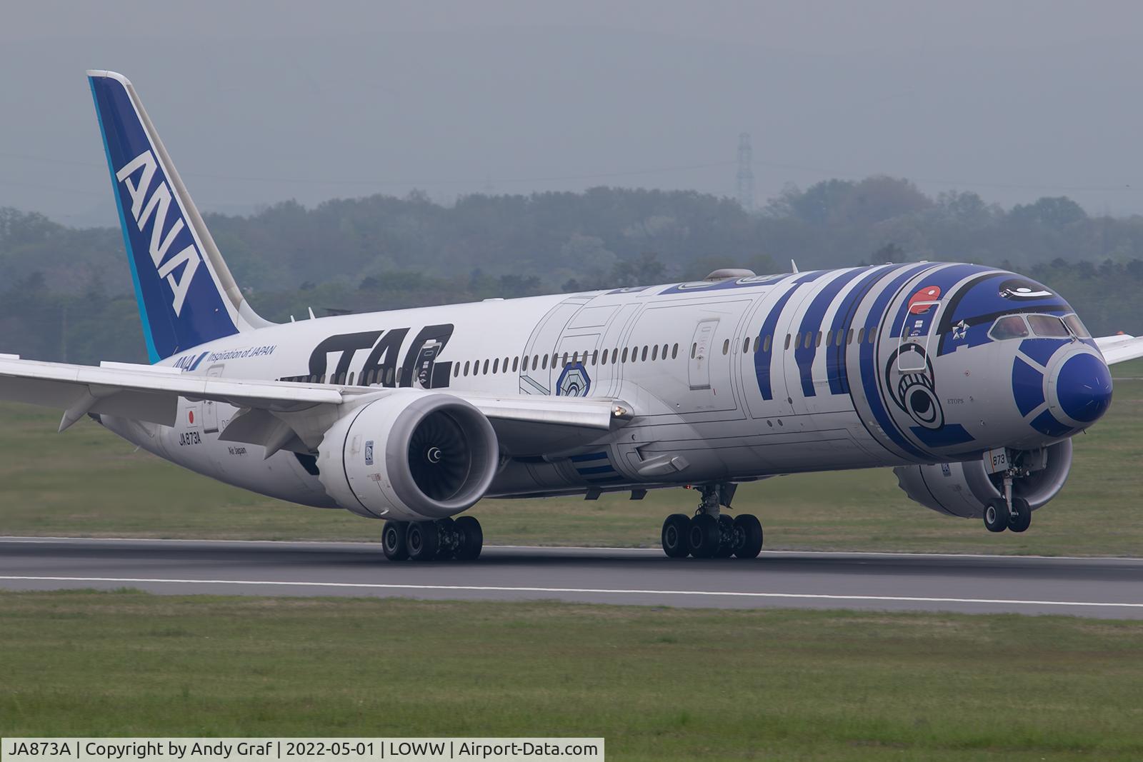 JA873A, 2015 Boeing 787-9 Dreamliner C/N 34530, ANA 787-9